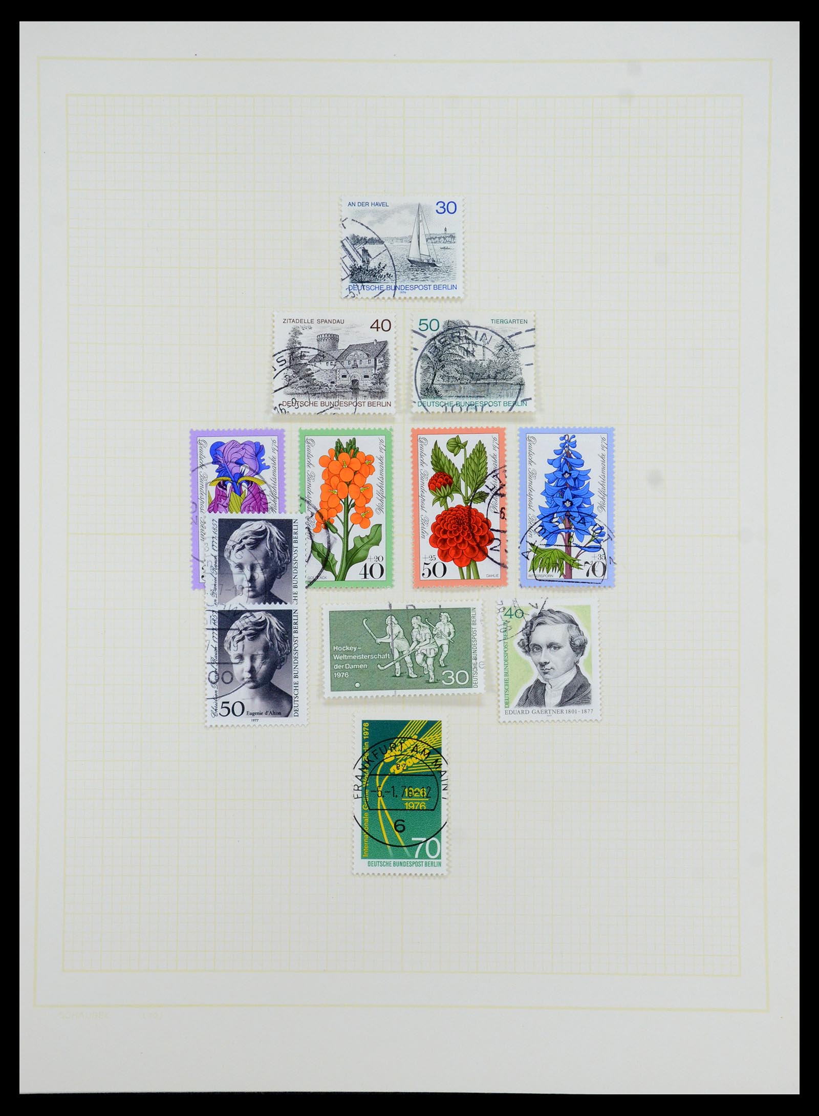 35344 080 - Stamp Collection 35344 Berlin 1948-1990.