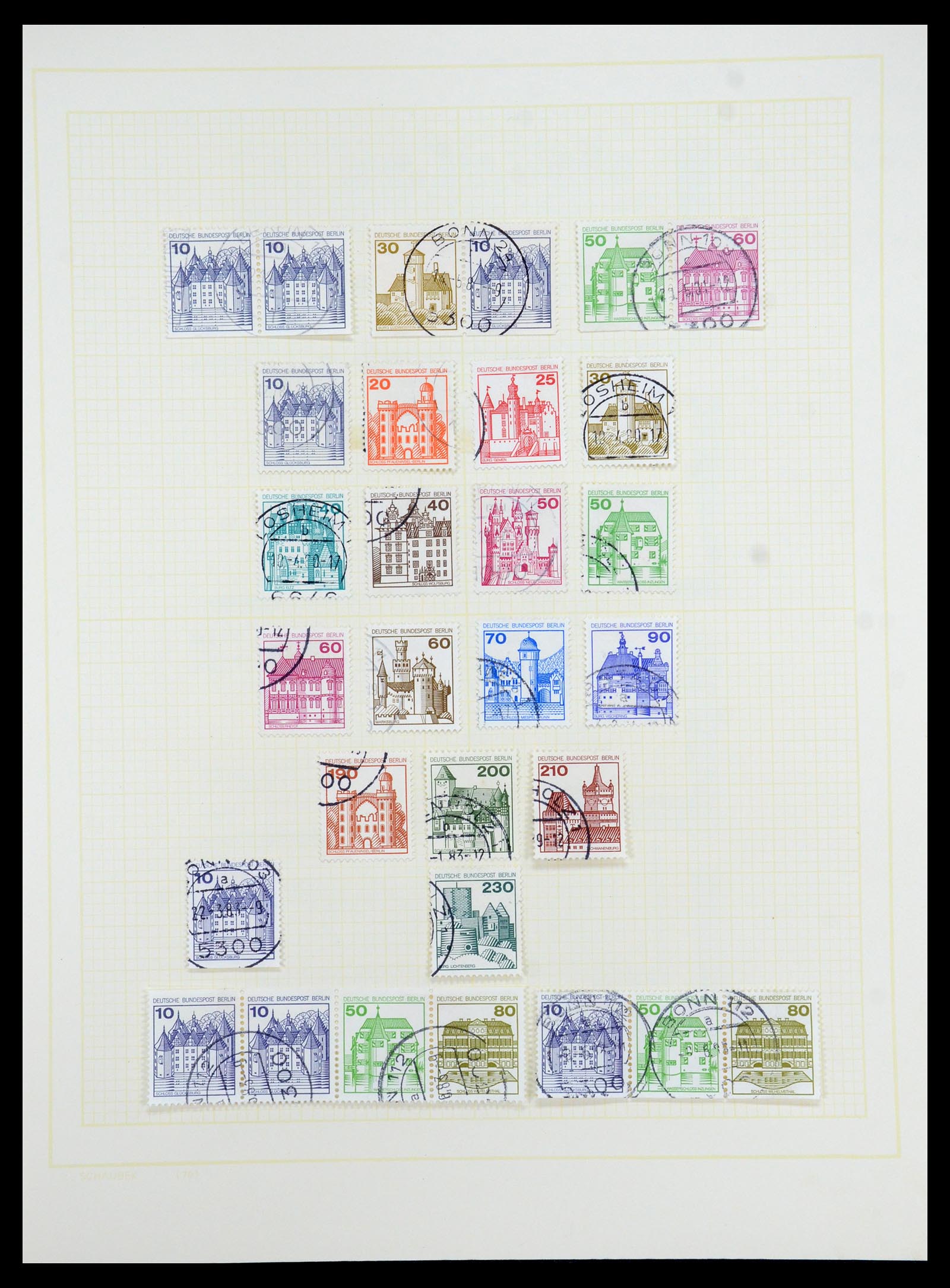 35344 084 - Stamp Collection 35344 Berlin 1948-1990.