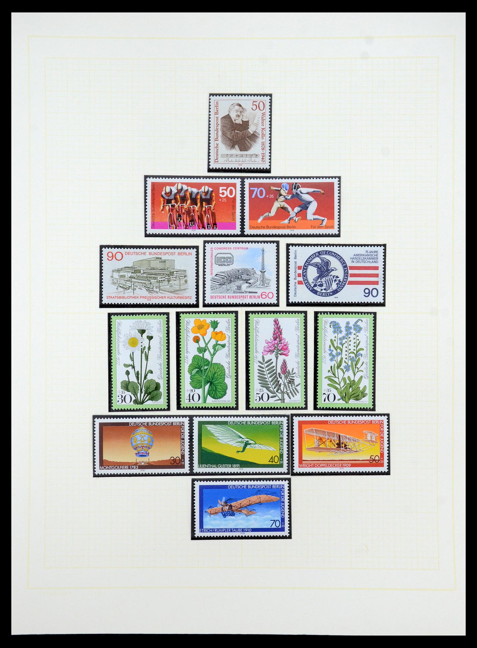 35344 090 - Stamp Collection 35344 Berlin 1948-1990.