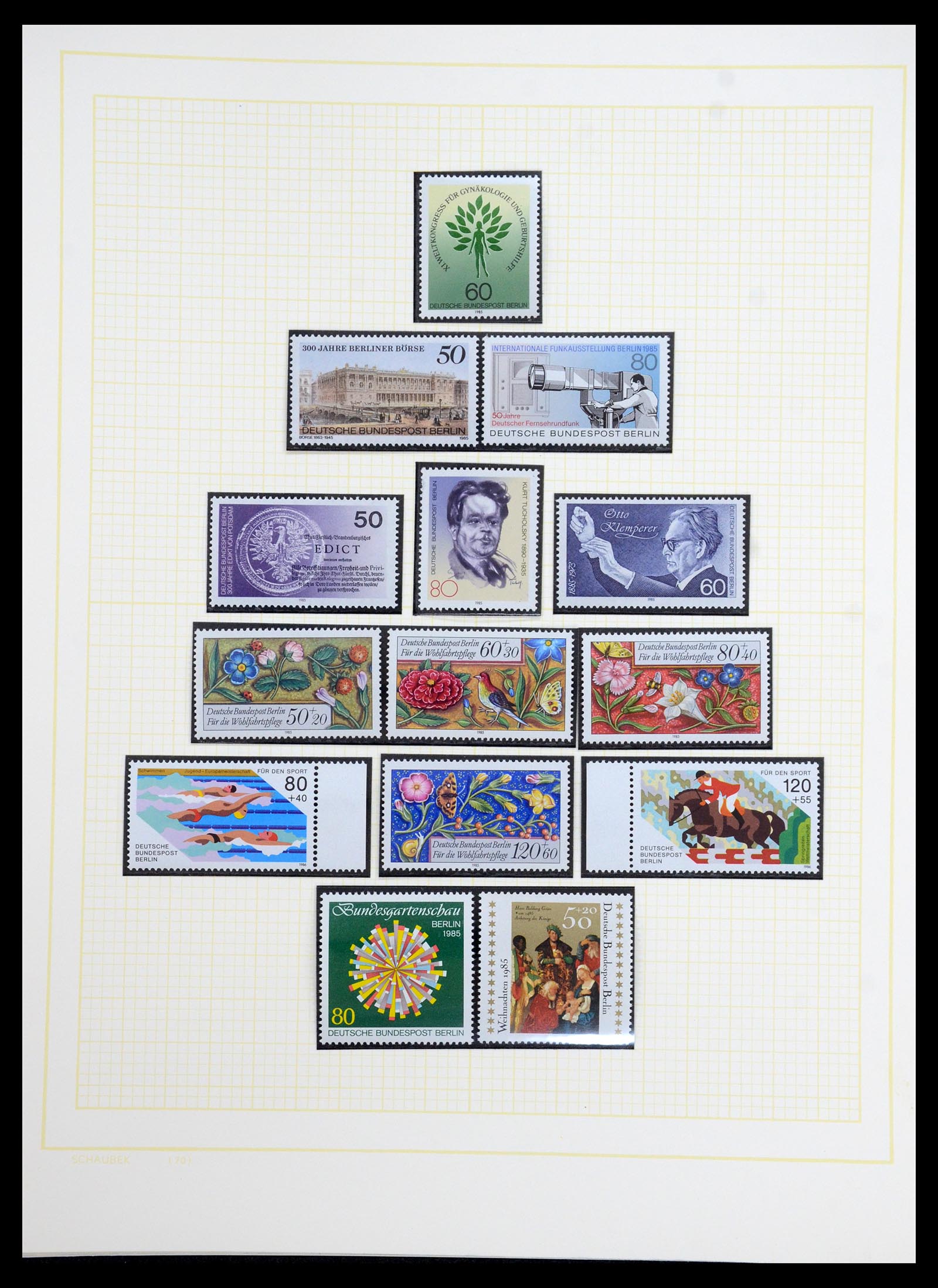35344 113 - Stamp Collection 35344 Berlin 1948-1990.
