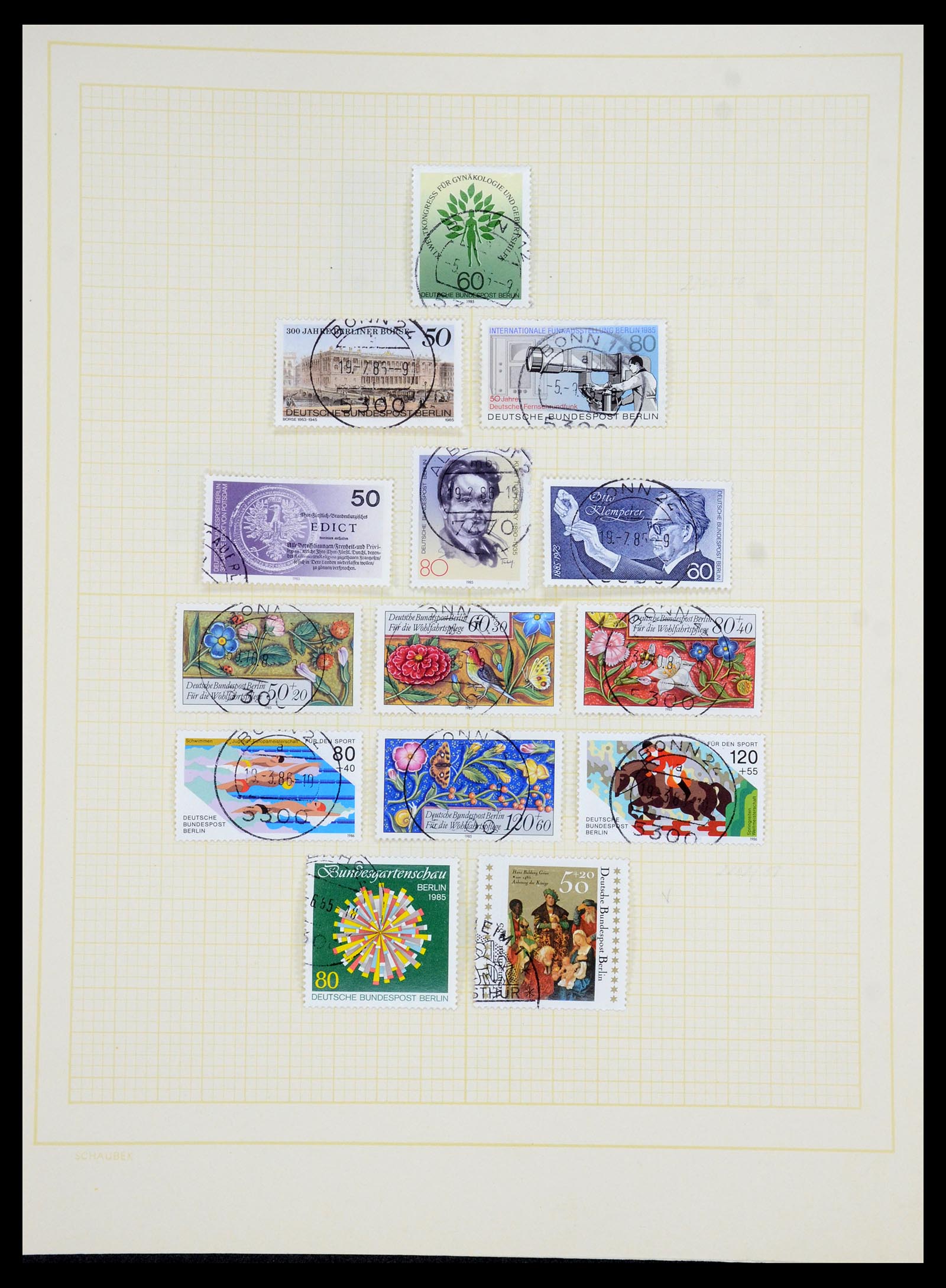 35344 114 - Stamp Collection 35344 Berlin 1948-1990.