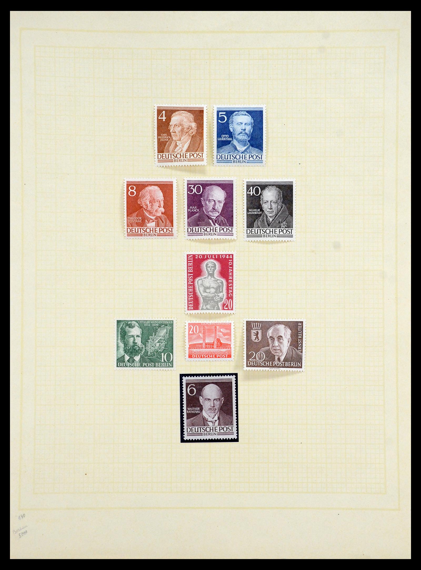 35344 139 - Stamp Collection 35344 Berlin 1948-1990.