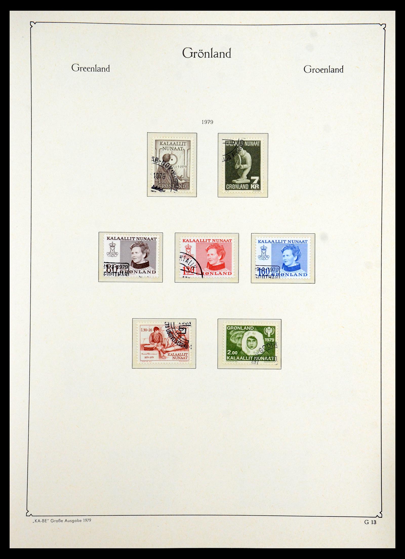 35347 016 - Postzegelverzameling 35347 Groenland 1905-2011.