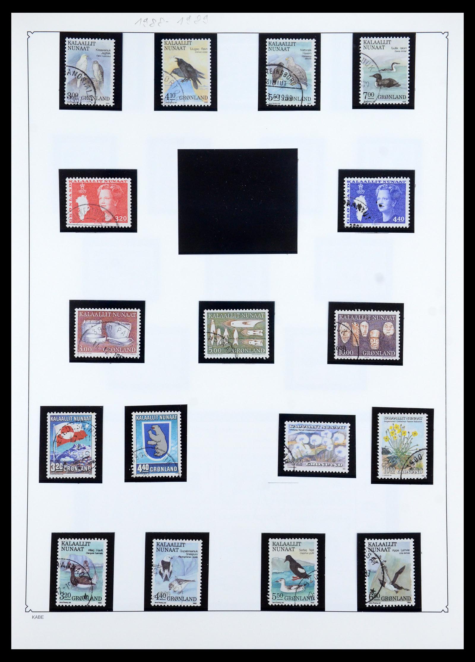 35347 021 - Postzegelverzameling 35347 Groenland 1905-2011.
