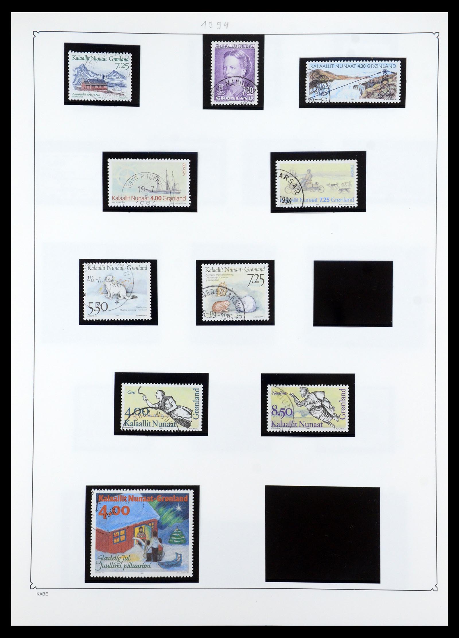 35347 027 - Postzegelverzameling 35347 Groenland 1905-2011.