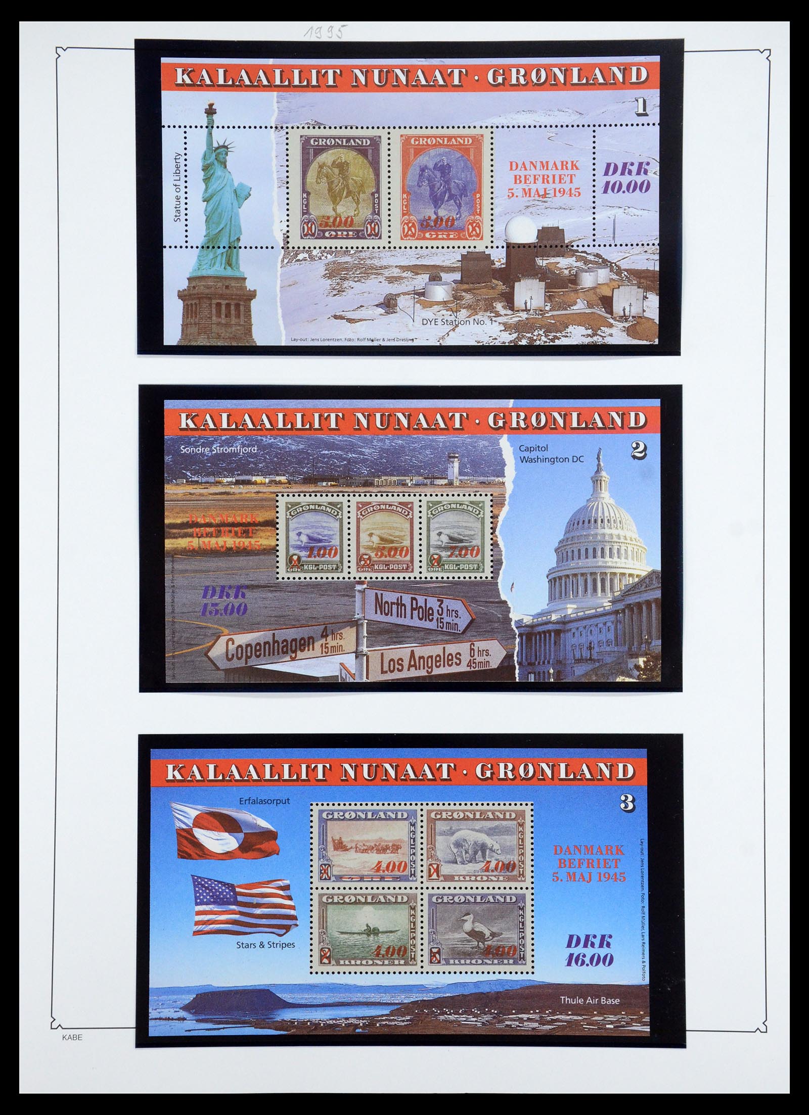 35347 029 - Postzegelverzameling 35347 Groenland 1905-2011.