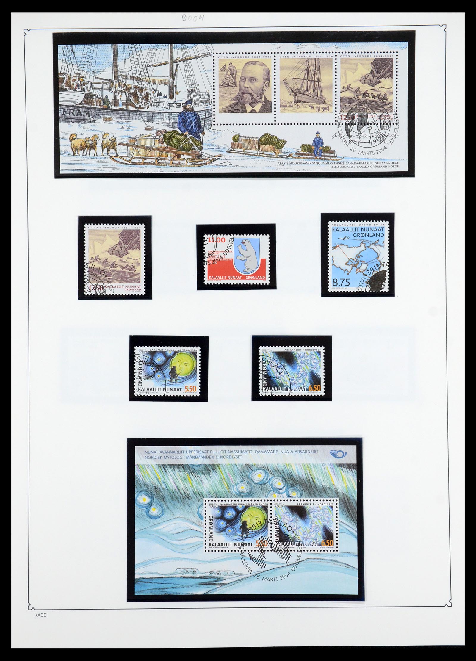 35347 030 - Postzegelverzameling 35347 Groenland 1905-2011.