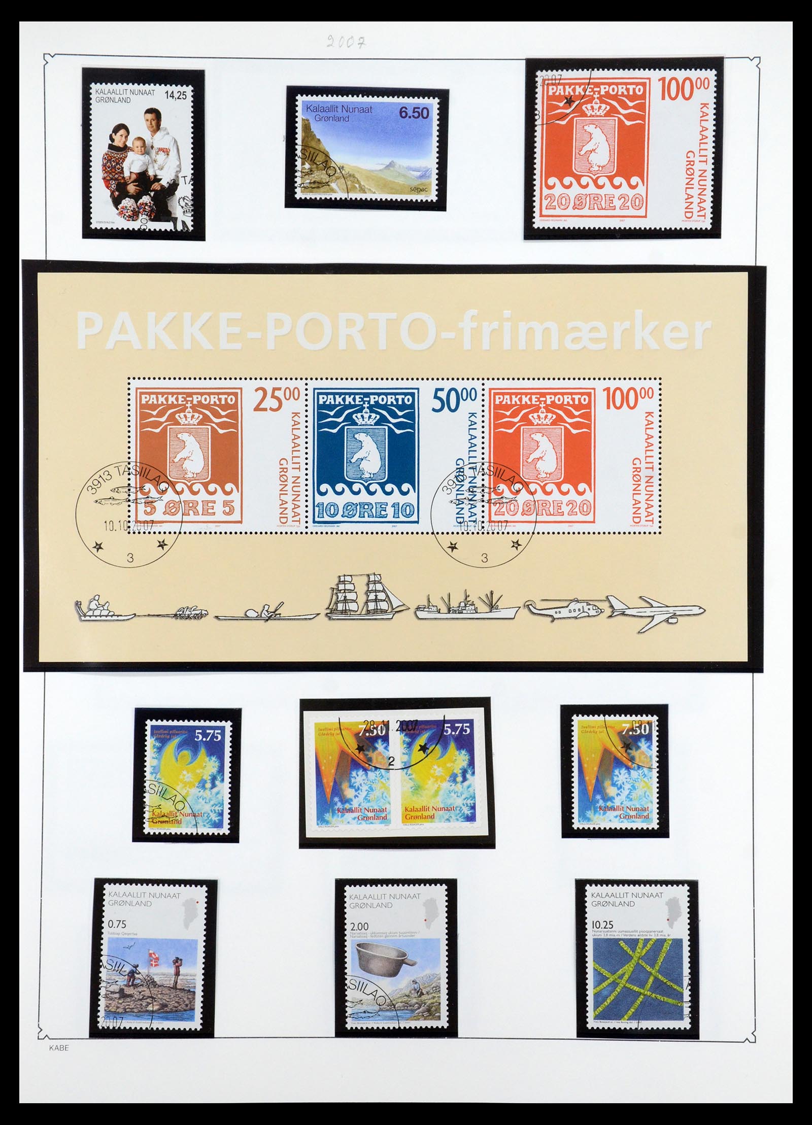 35347 038 - Postzegelverzameling 35347 Groenland 1905-2011.