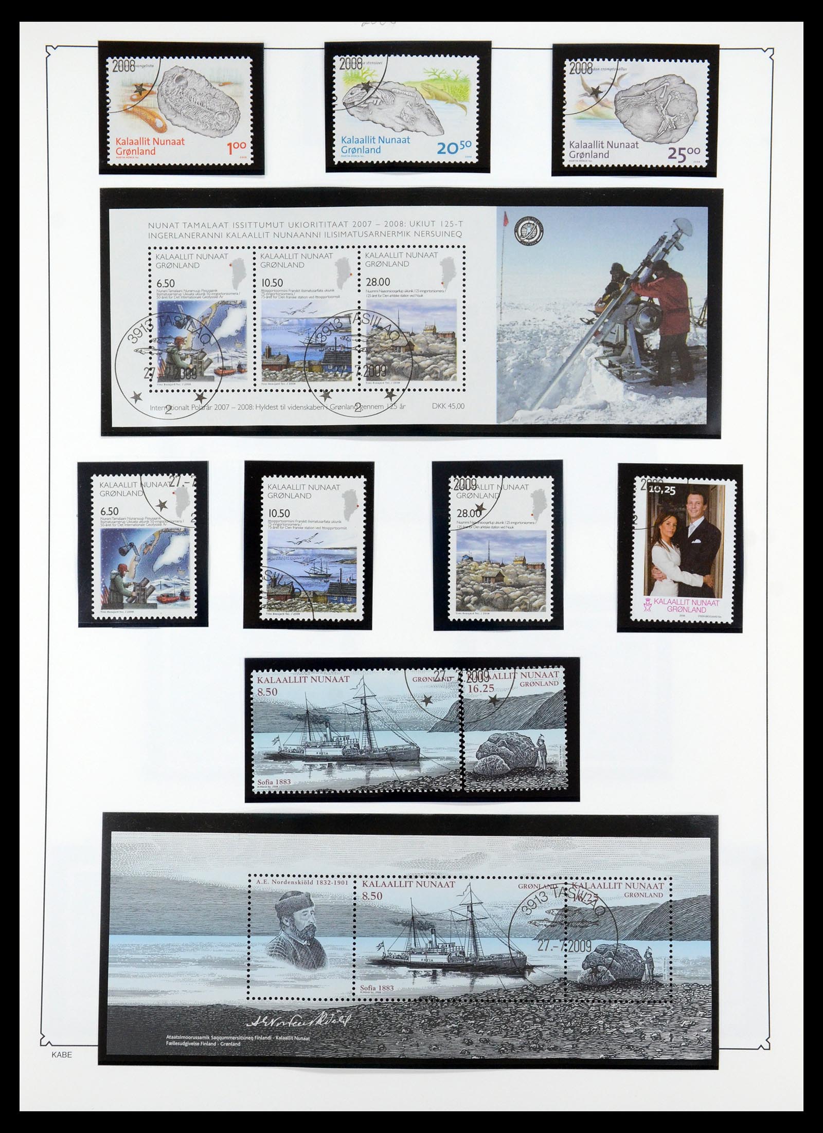 35347 042 - Postzegelverzameling 35347 Groenland 1905-2011.