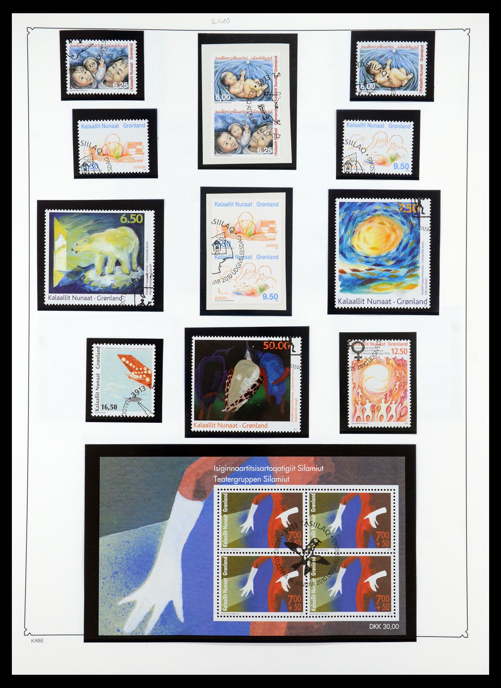 35347 045 - Postzegelverzameling 35347 Groenland 1905-2011.
