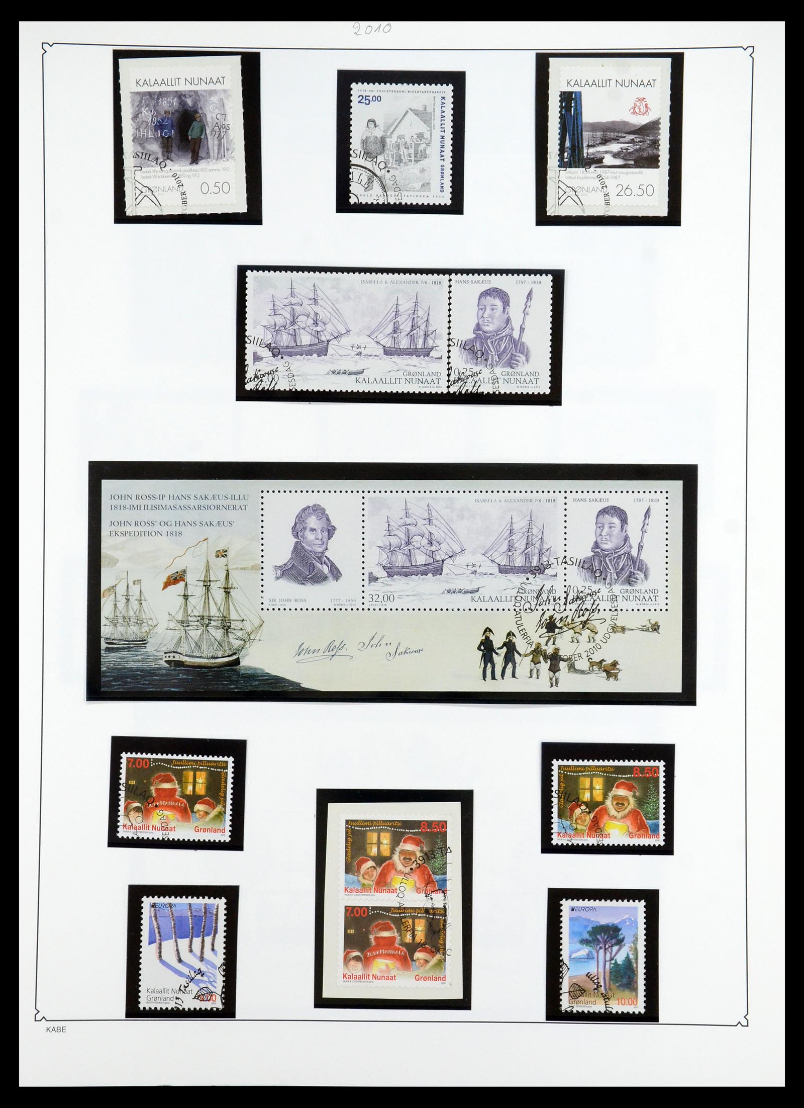 35347 047 - Postzegelverzameling 35347 Groenland 1905-2011.