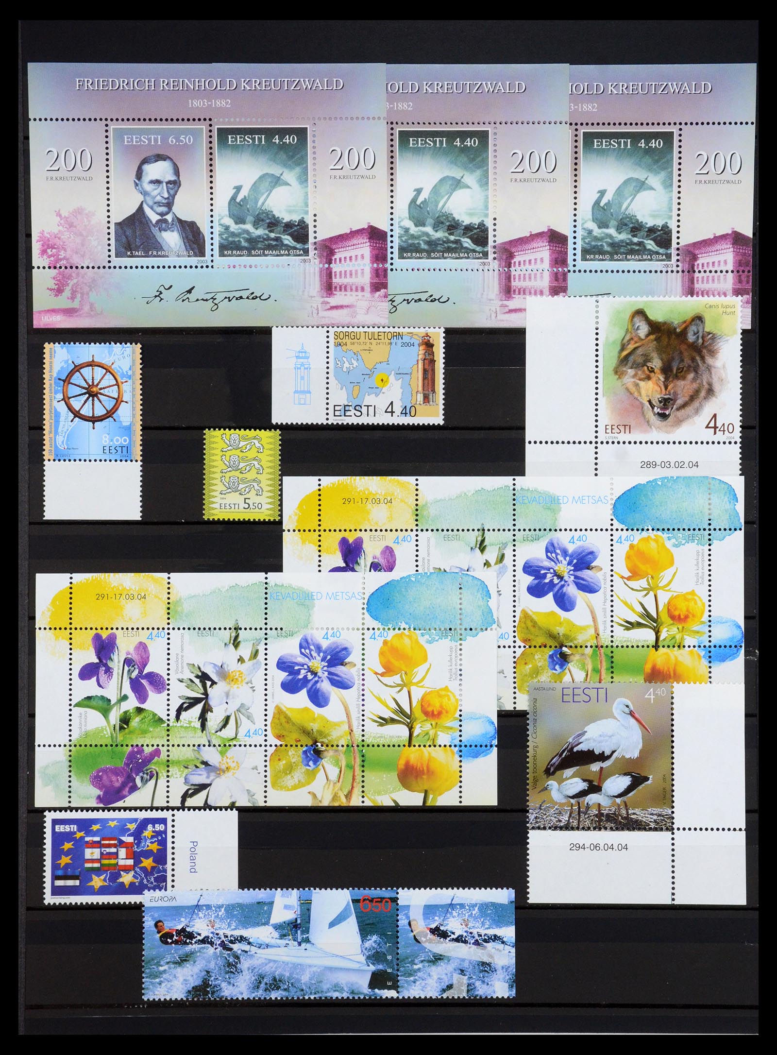 35348 004 - Postzegelverzameling 35348 Baltische Staten 1918-2019!