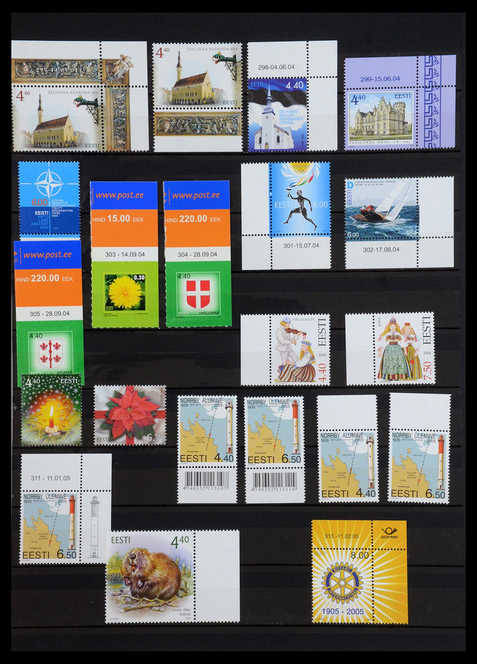 35348 005 - Postzegelverzameling 35348 Baltische Staten 1918-2019!