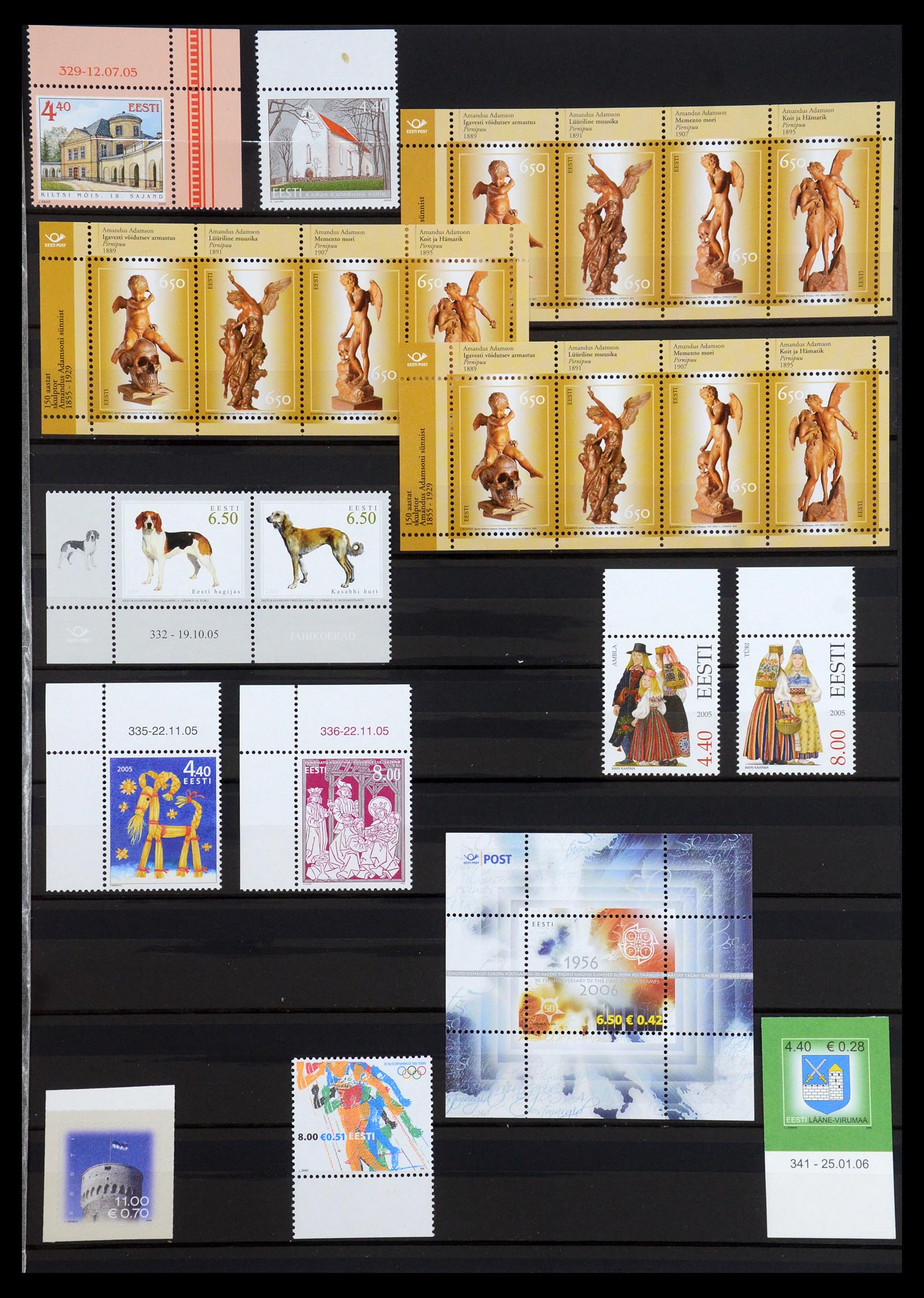 35348 007 - Postzegelverzameling 35348 Baltische Staten 1918-2019!