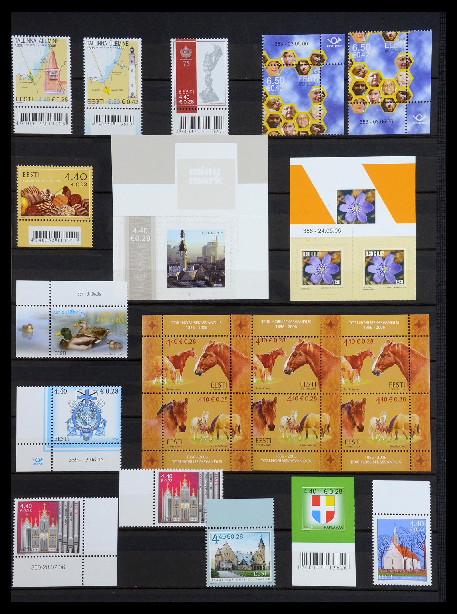 35348 009 - Postzegelverzameling 35348 Baltische Staten 1918-2019!