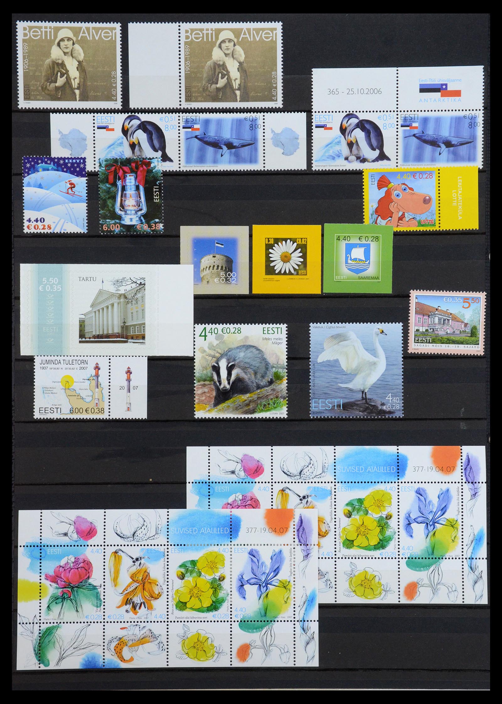 35348 010 - Postzegelverzameling 35348 Baltische Staten 1918-2019!