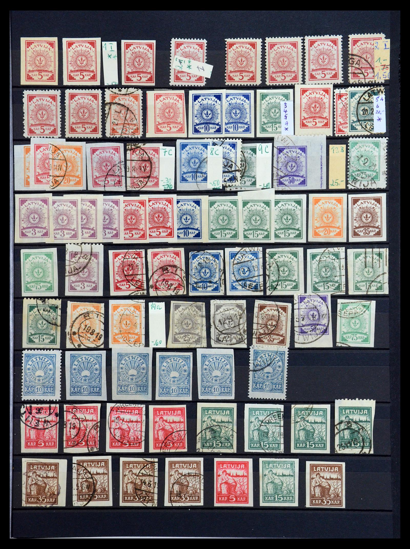 35348 024 - Postzegelverzameling 35348 Baltische Staten 1918-2019!