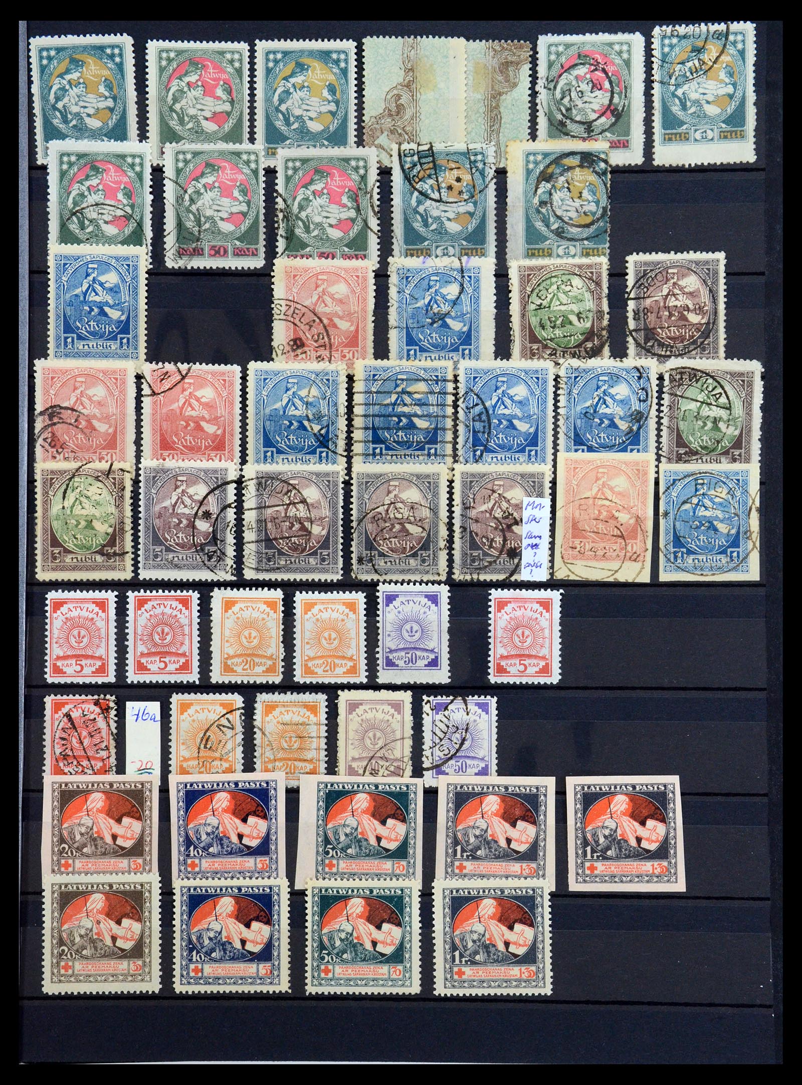 35348 026 - Postzegelverzameling 35348 Baltische Staten 1918-2019!