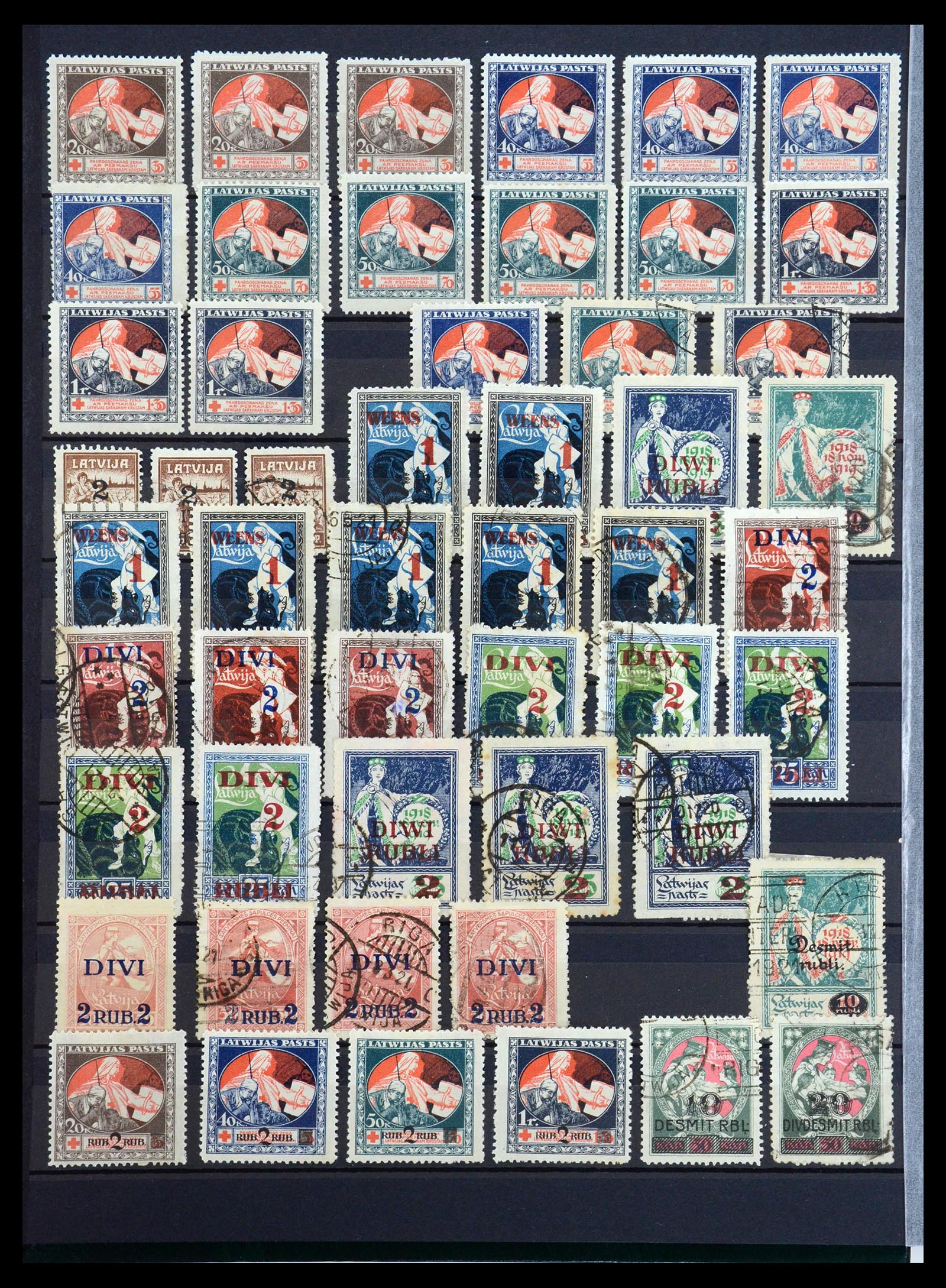 35348 027 - Postzegelverzameling 35348 Baltische Staten 1918-2019!