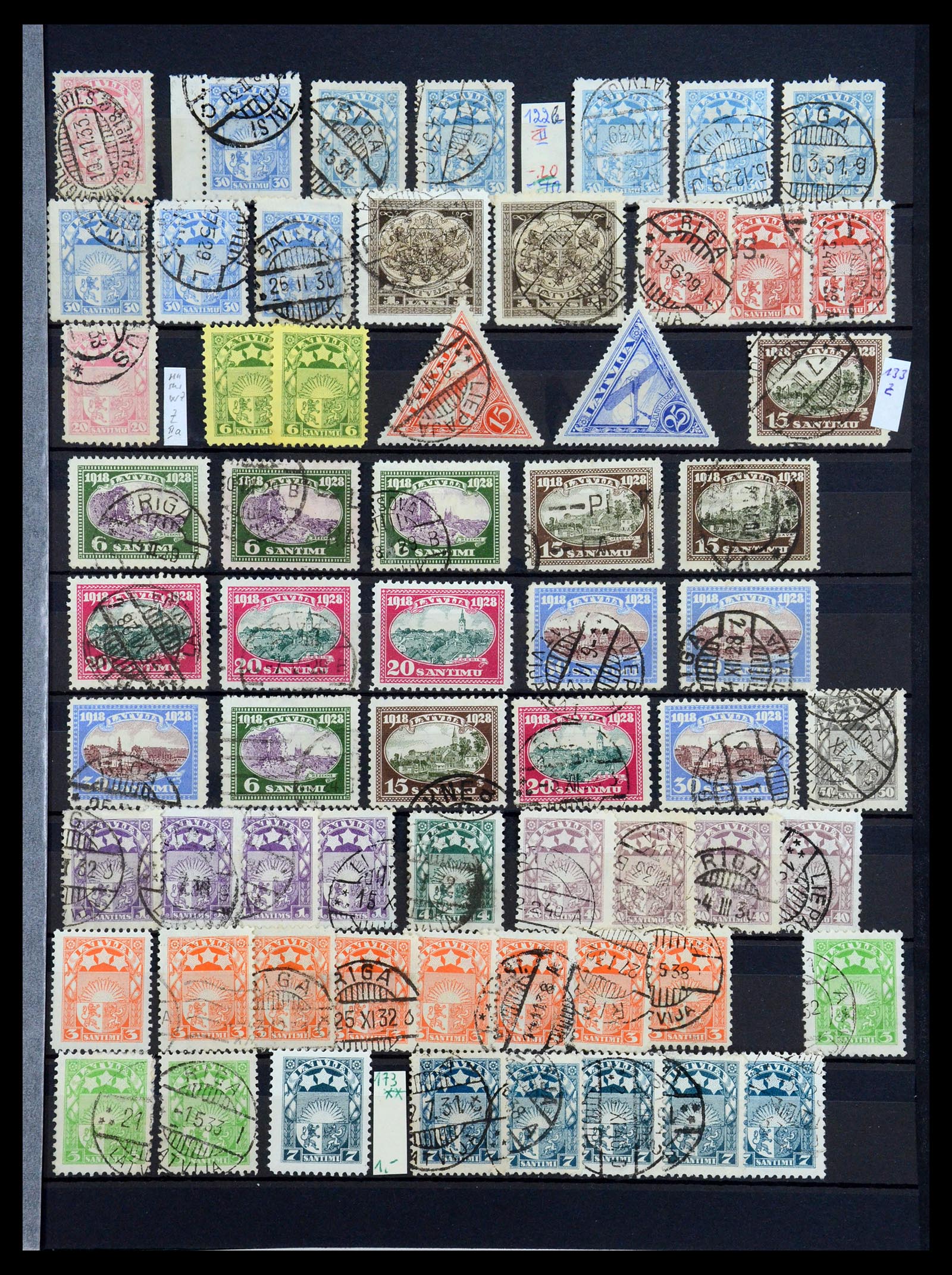 35348 030 - Postzegelverzameling 35348 Baltische Staten 1918-2019!