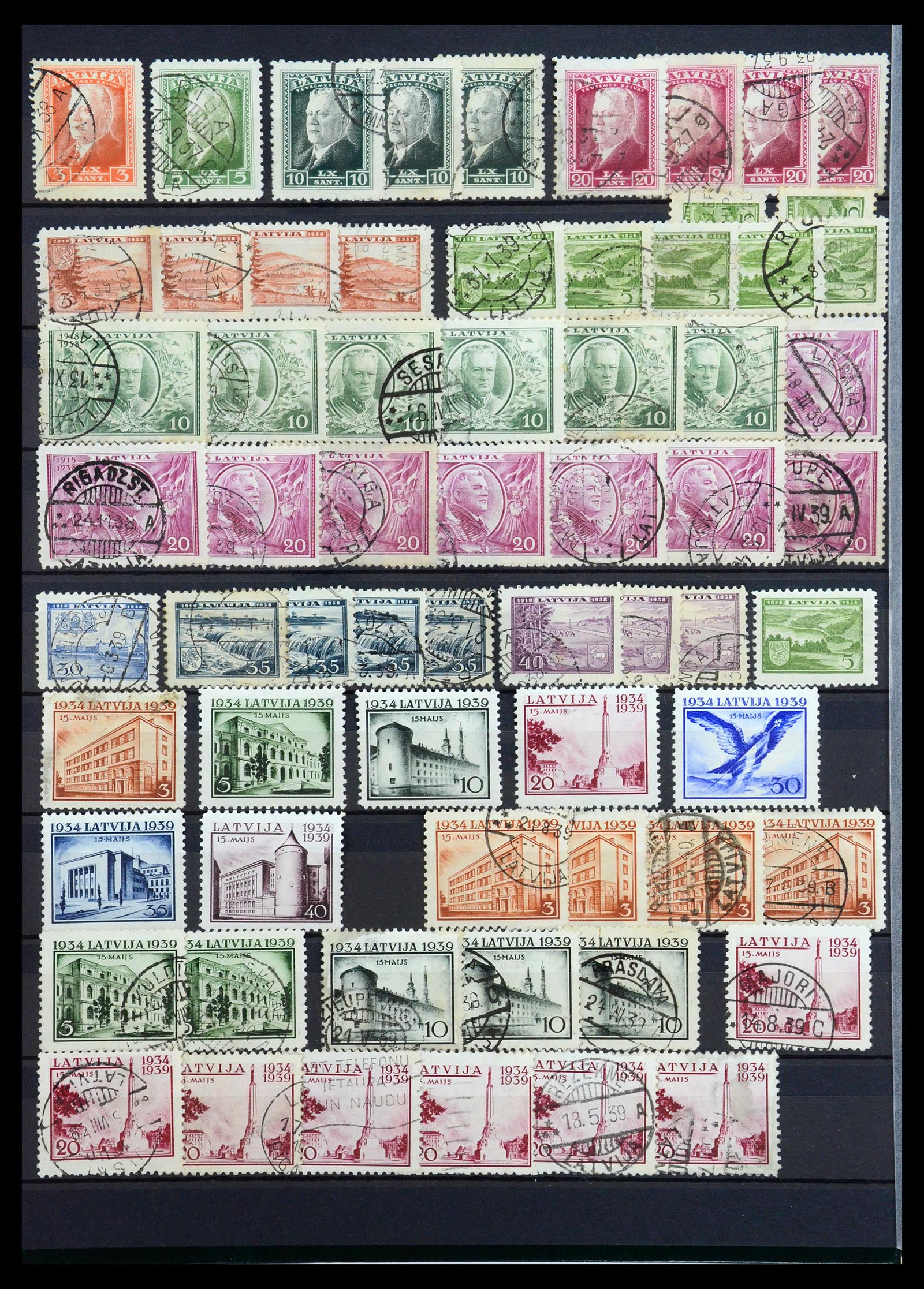 35348 033 - Postzegelverzameling 35348 Baltische Staten 1918-2019!