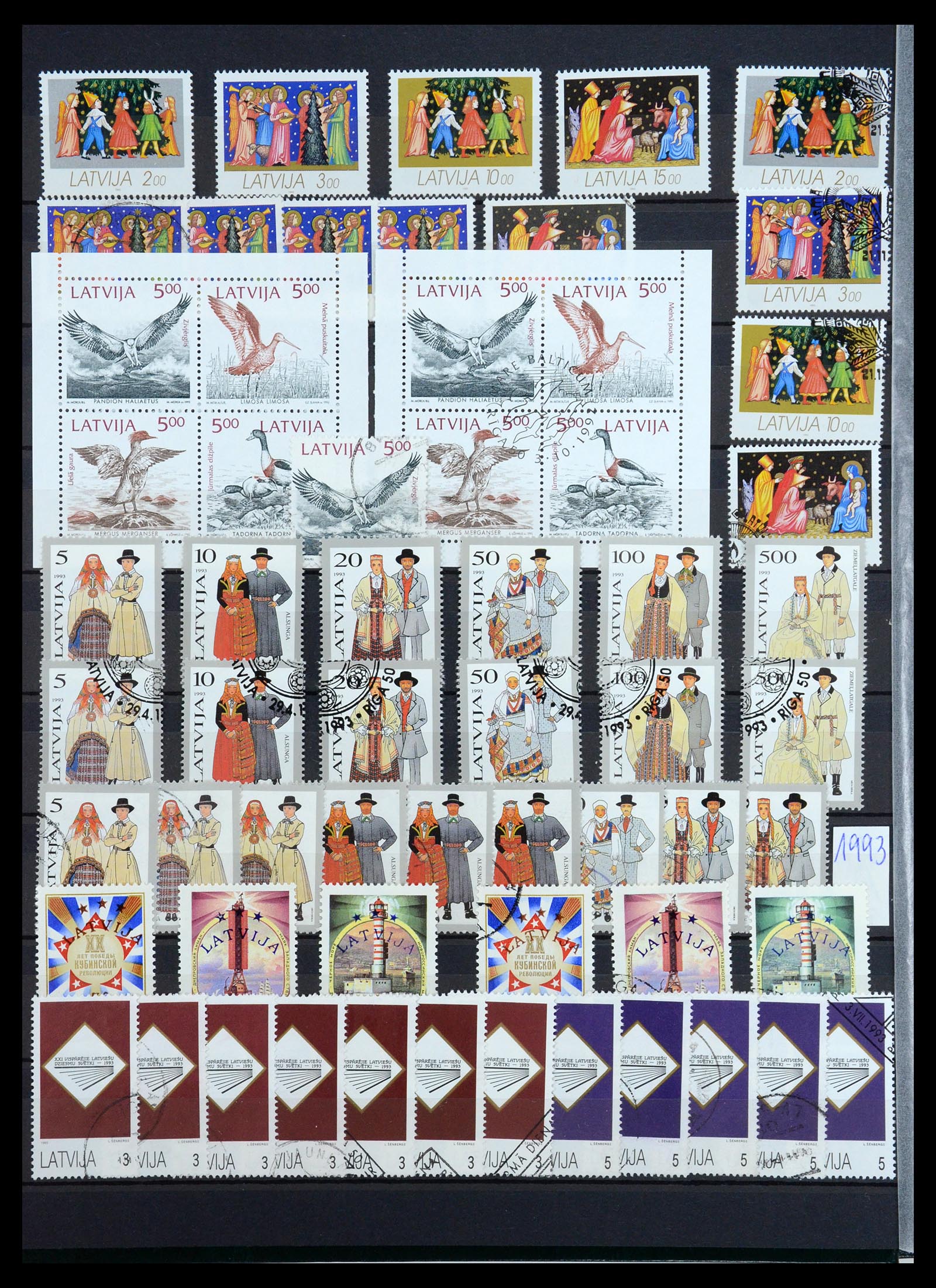 35348 037 - Postzegelverzameling 35348 Baltische Staten 1918-2019!