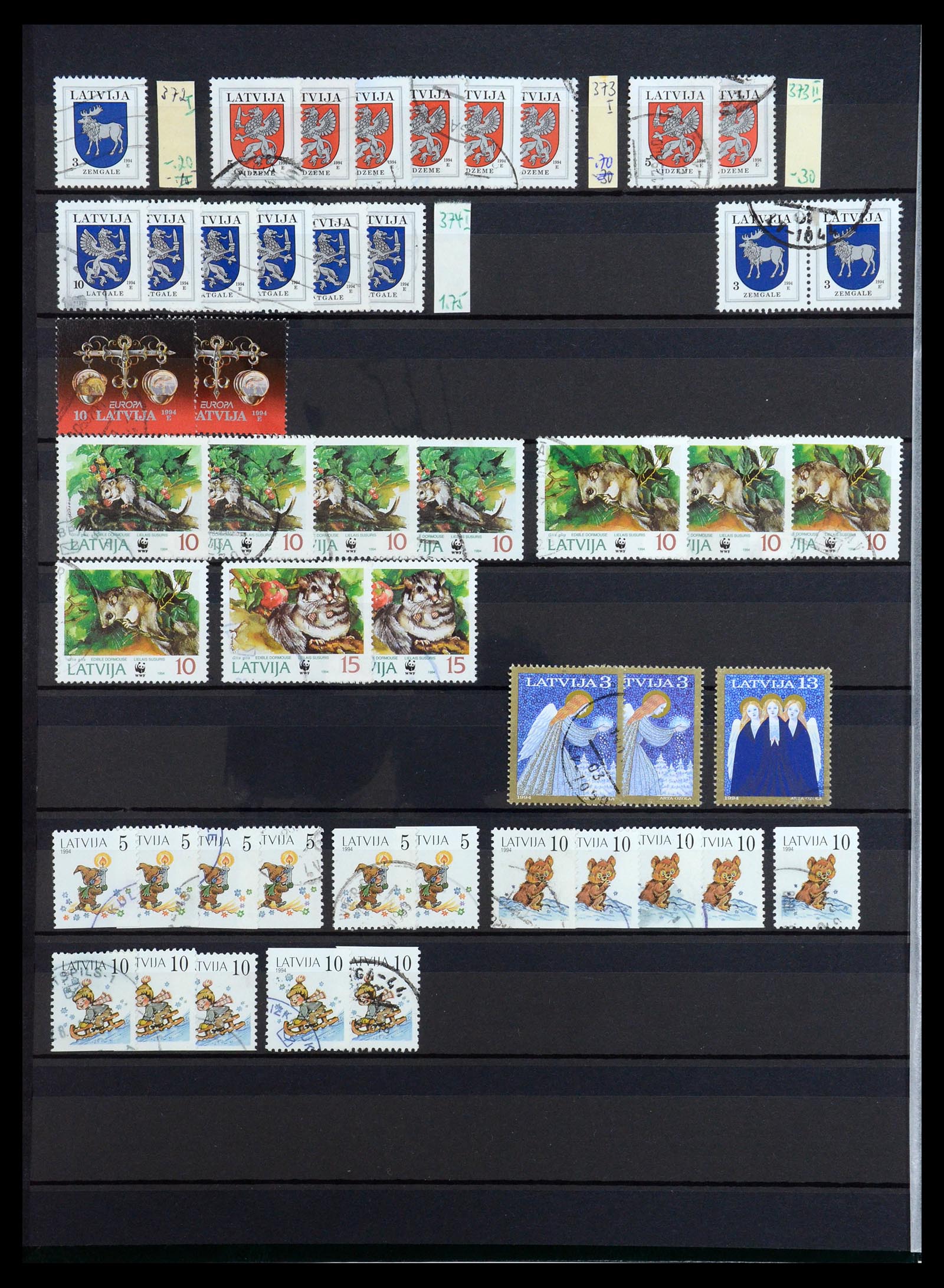 35348 039 - Postzegelverzameling 35348 Baltische Staten 1918-2019!