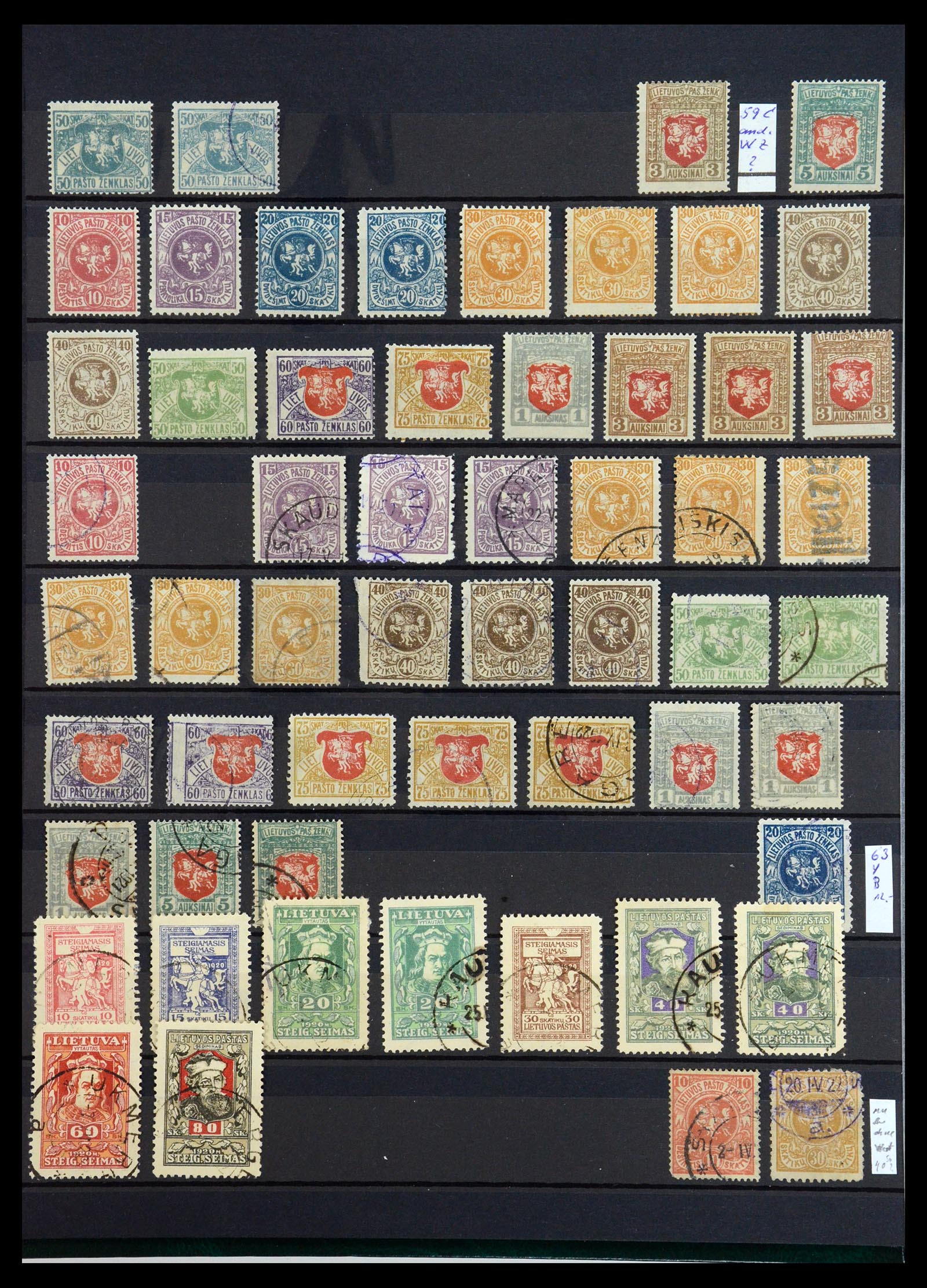 35348 053 - Postzegelverzameling 35348 Baltische Staten 1918-2019!