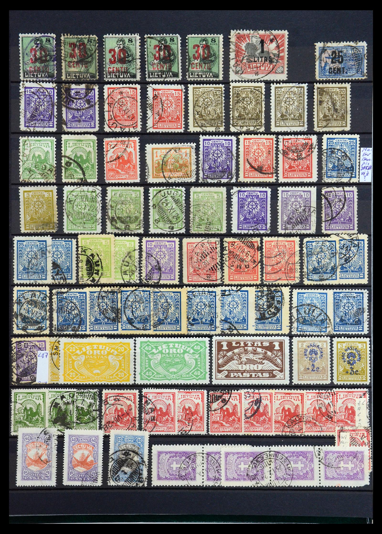 35348 057 - Postzegelverzameling 35348 Baltische Staten 1918-2019!