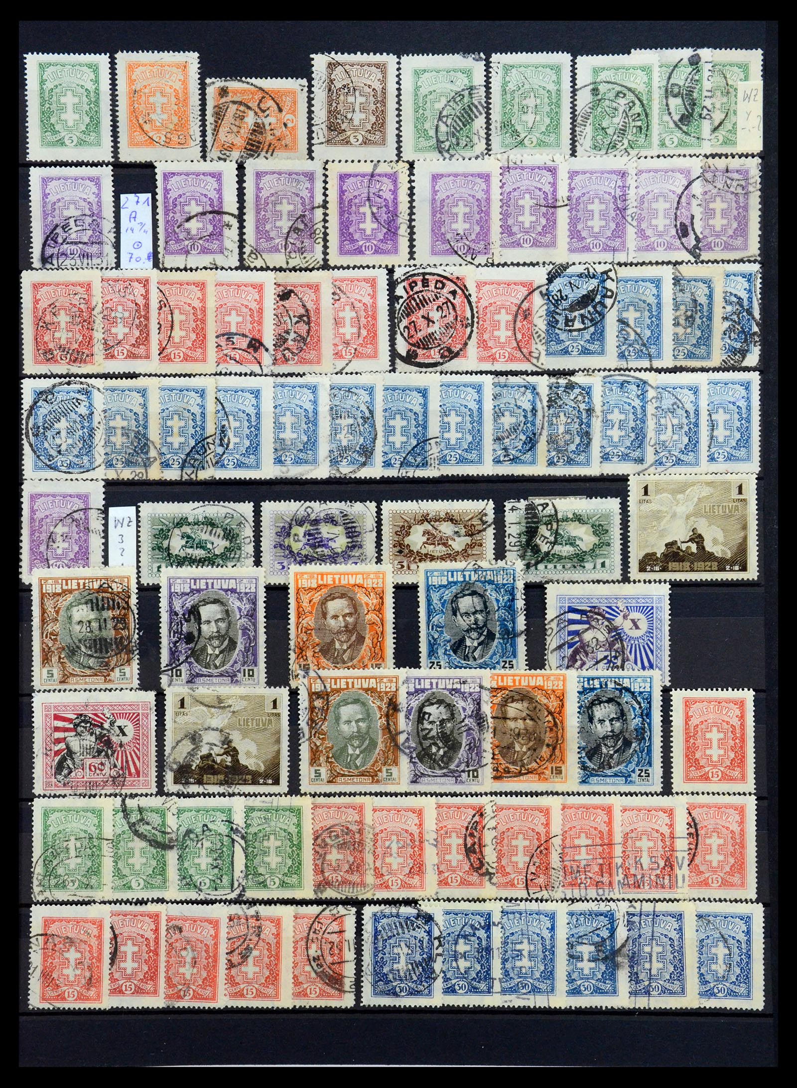 35348 058 - Postzegelverzameling 35348 Baltische Staten 1918-2019!