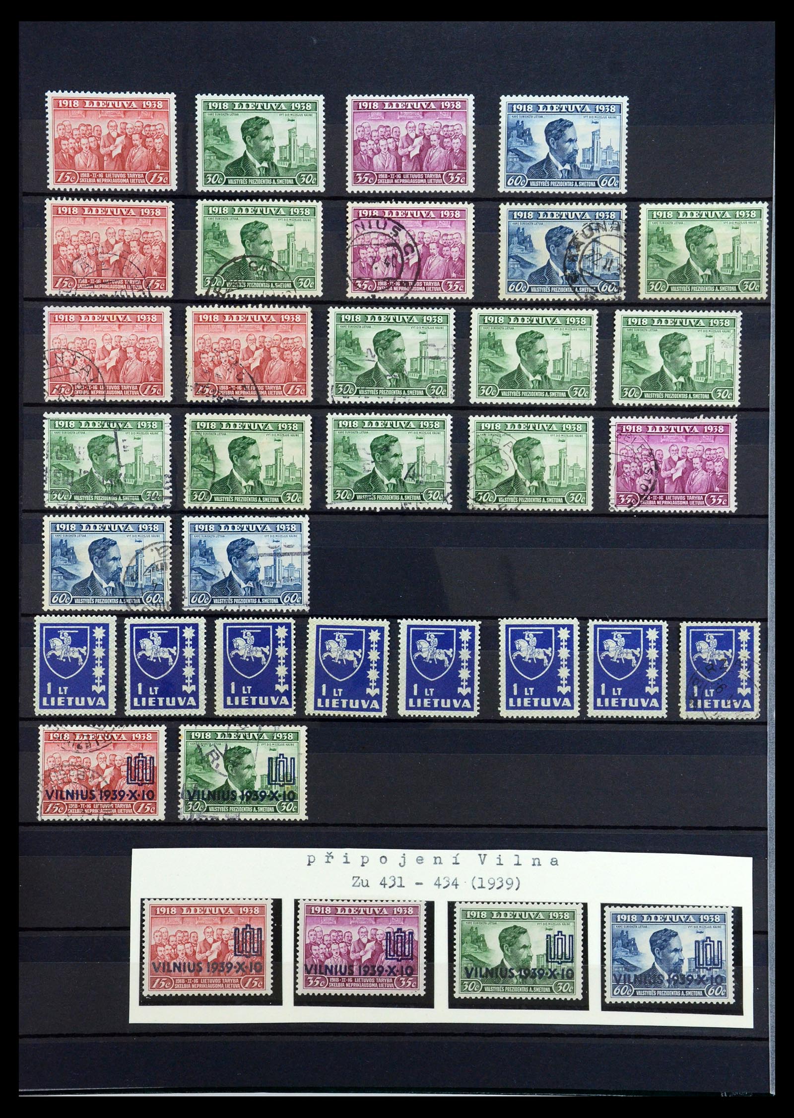 35348 063 - Postzegelverzameling 35348 Baltische Staten 1918-2019!