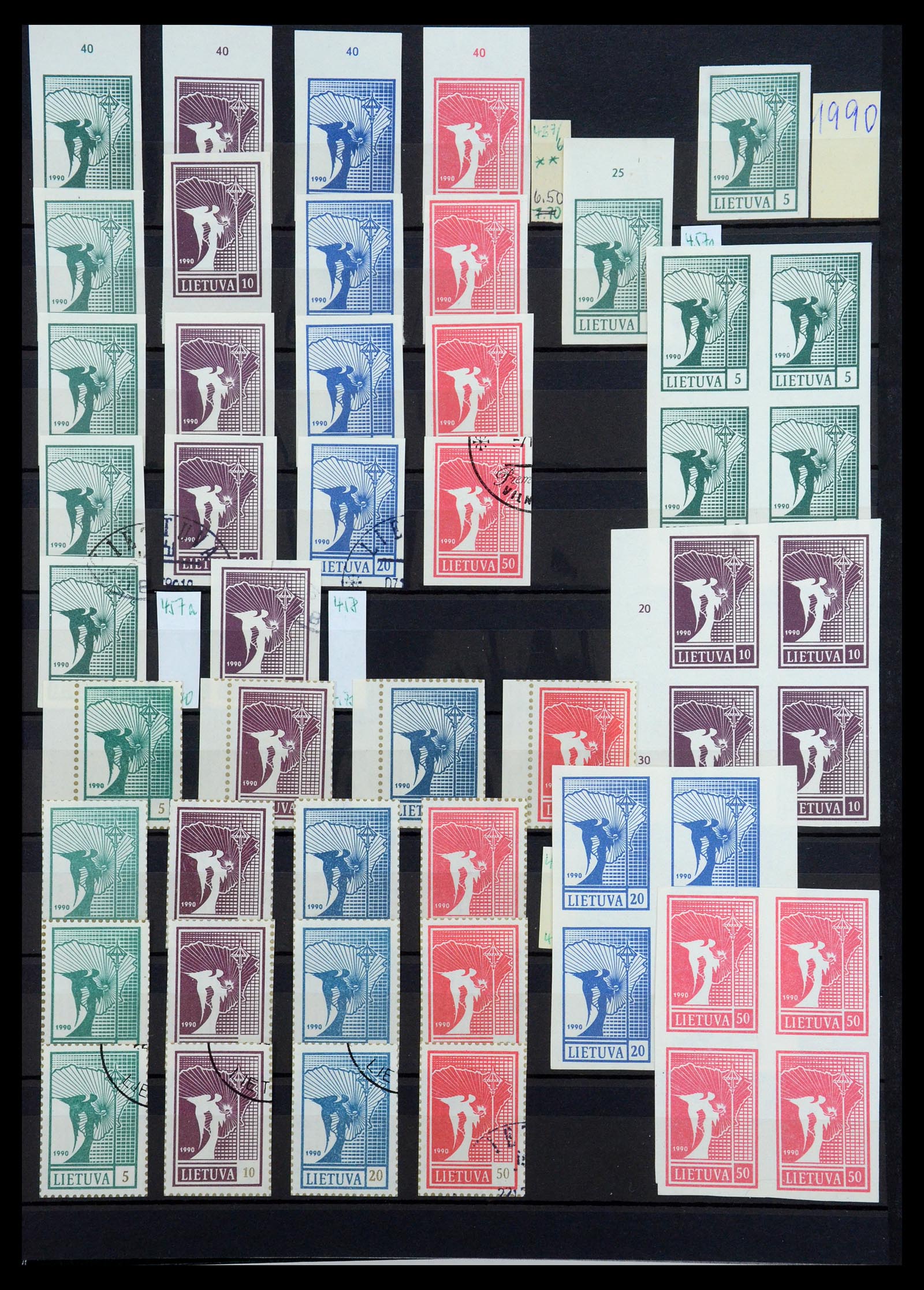 35348 066 - Postzegelverzameling 35348 Baltische Staten 1918-2019!