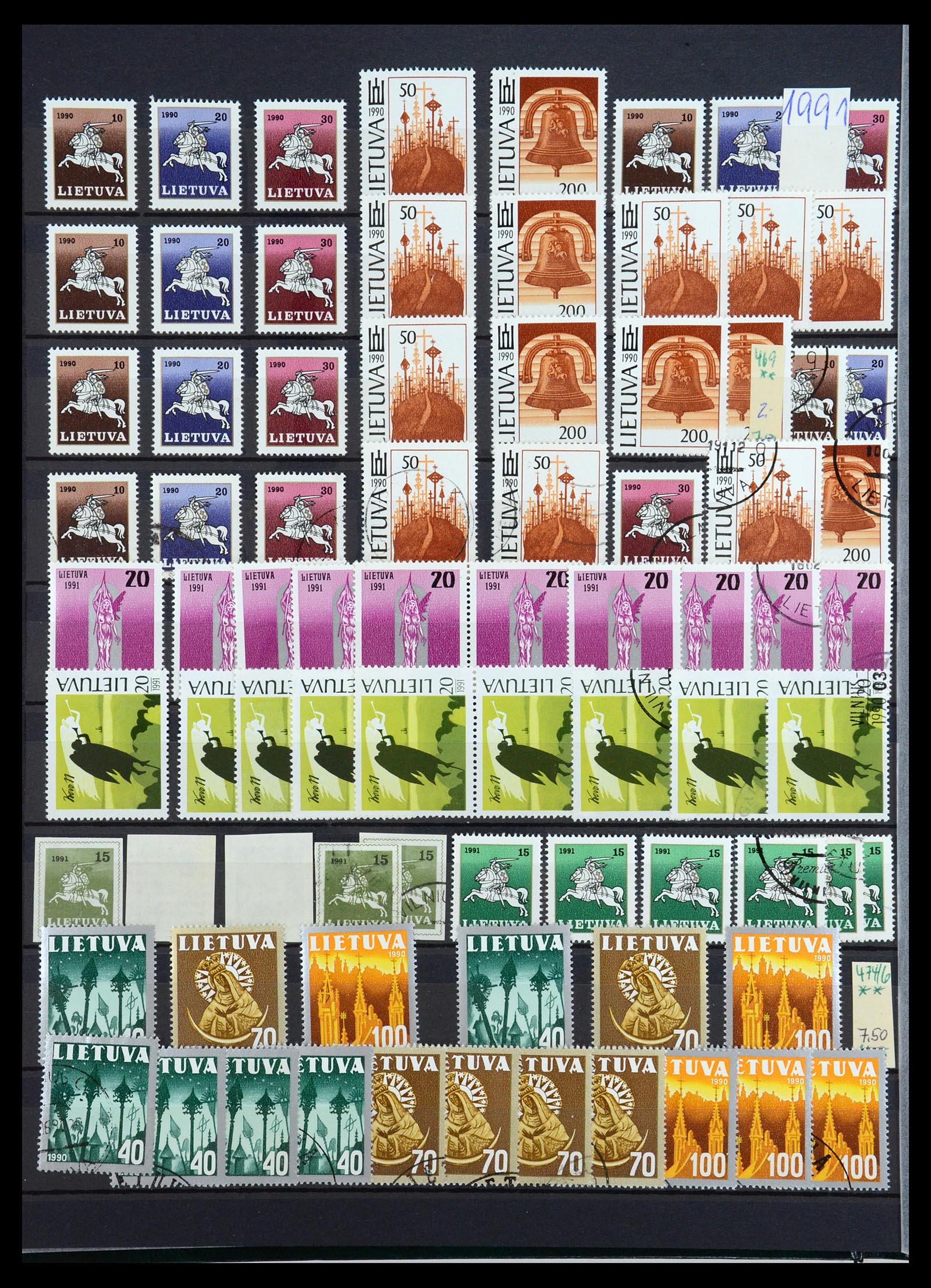 35348 067 - Postzegelverzameling 35348 Baltische Staten 1918-2019!