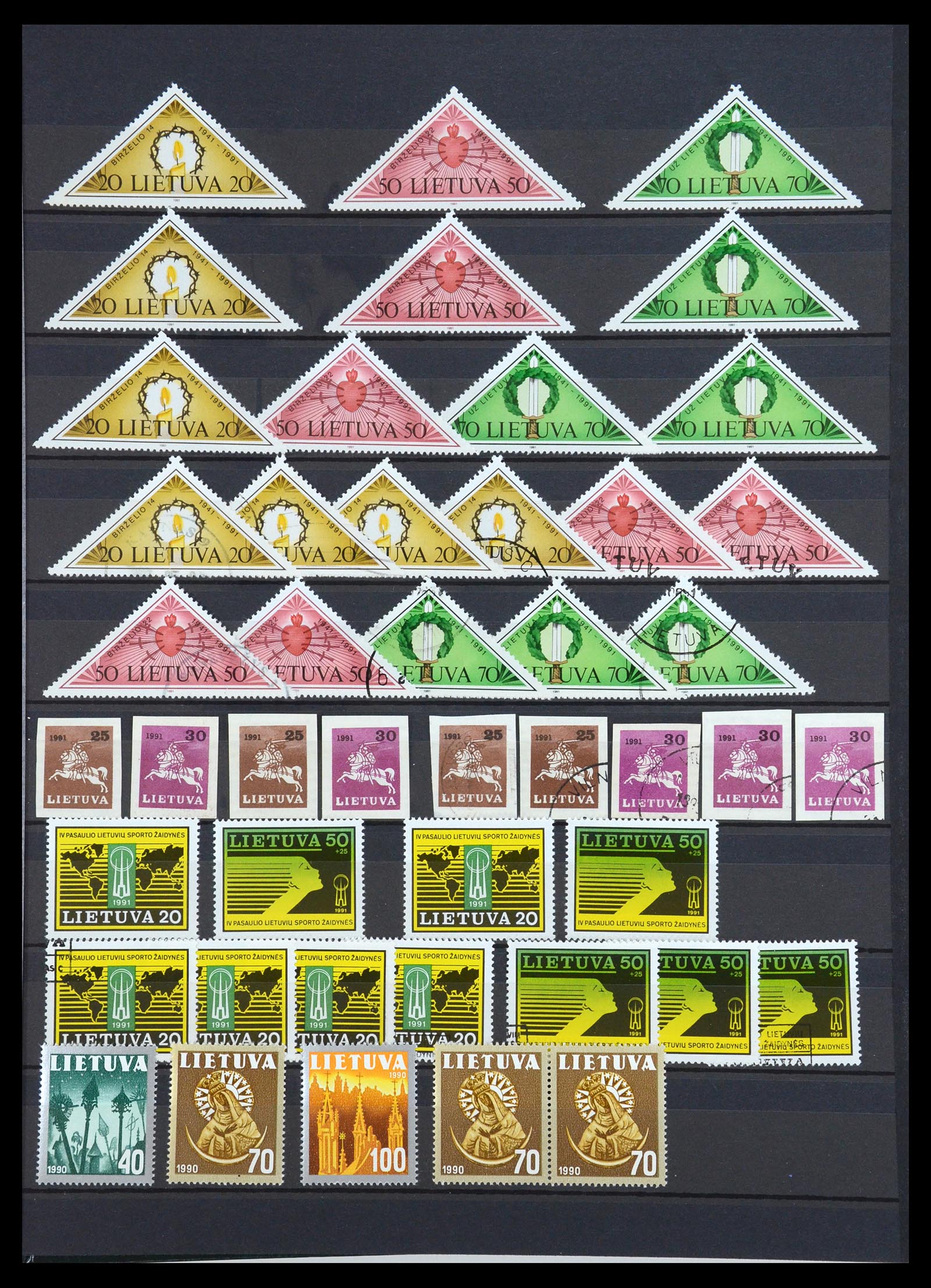 35348 068 - Postzegelverzameling 35348 Baltische Staten 1918-2019!