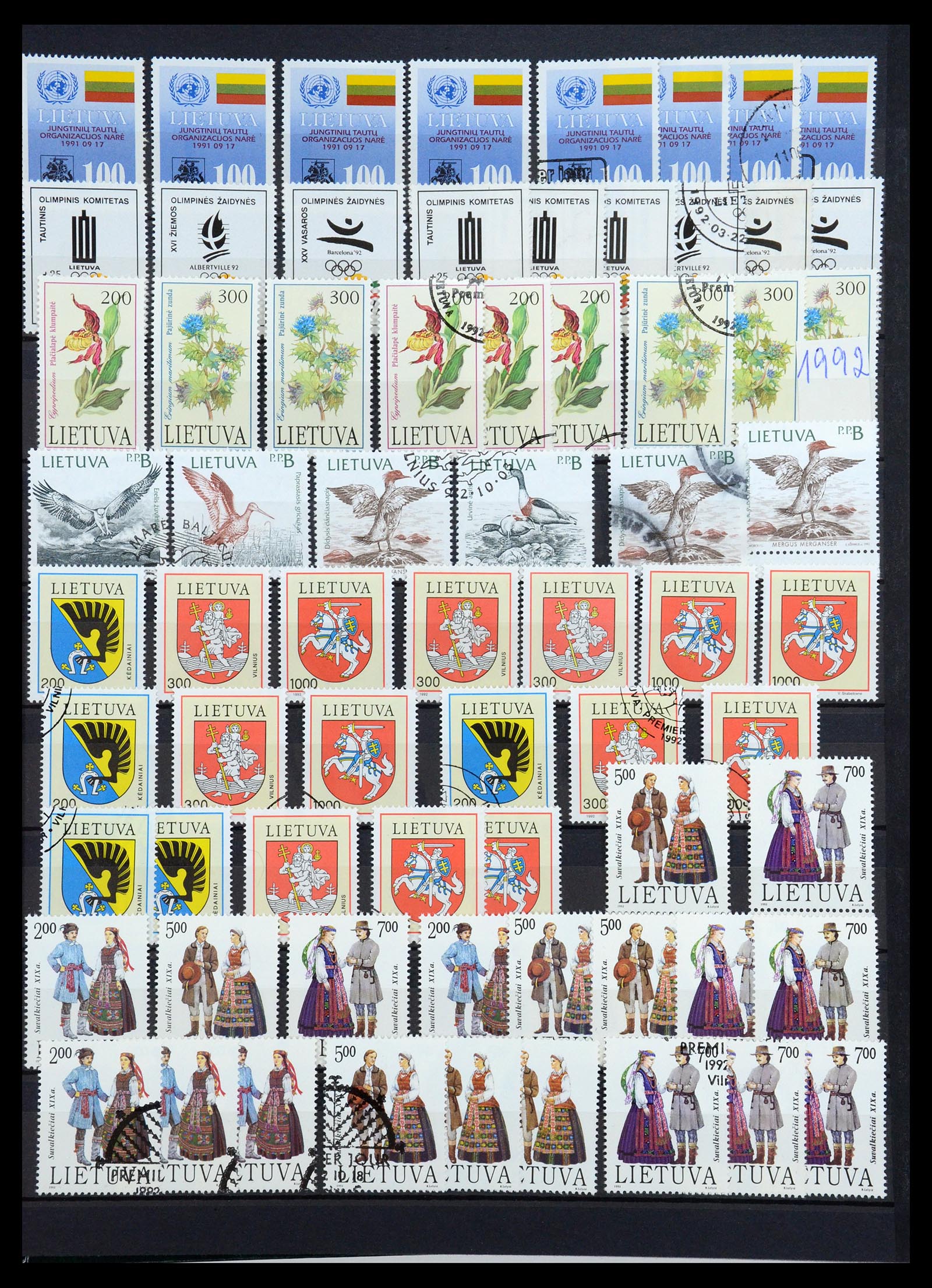 35348 070 - Postzegelverzameling 35348 Baltische Staten 1918-2019!