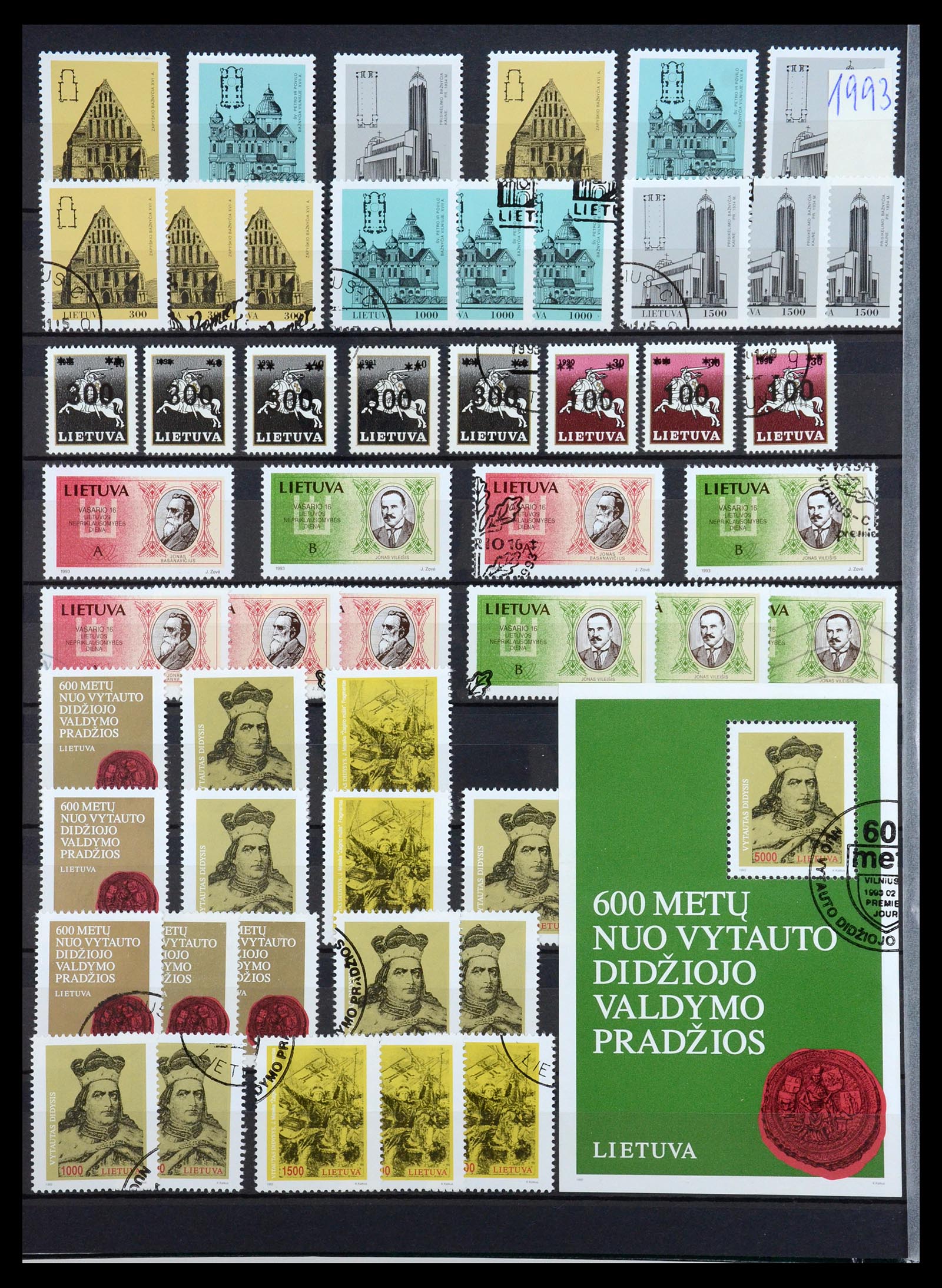 35348 071 - Postzegelverzameling 35348 Baltische Staten 1918-2019!