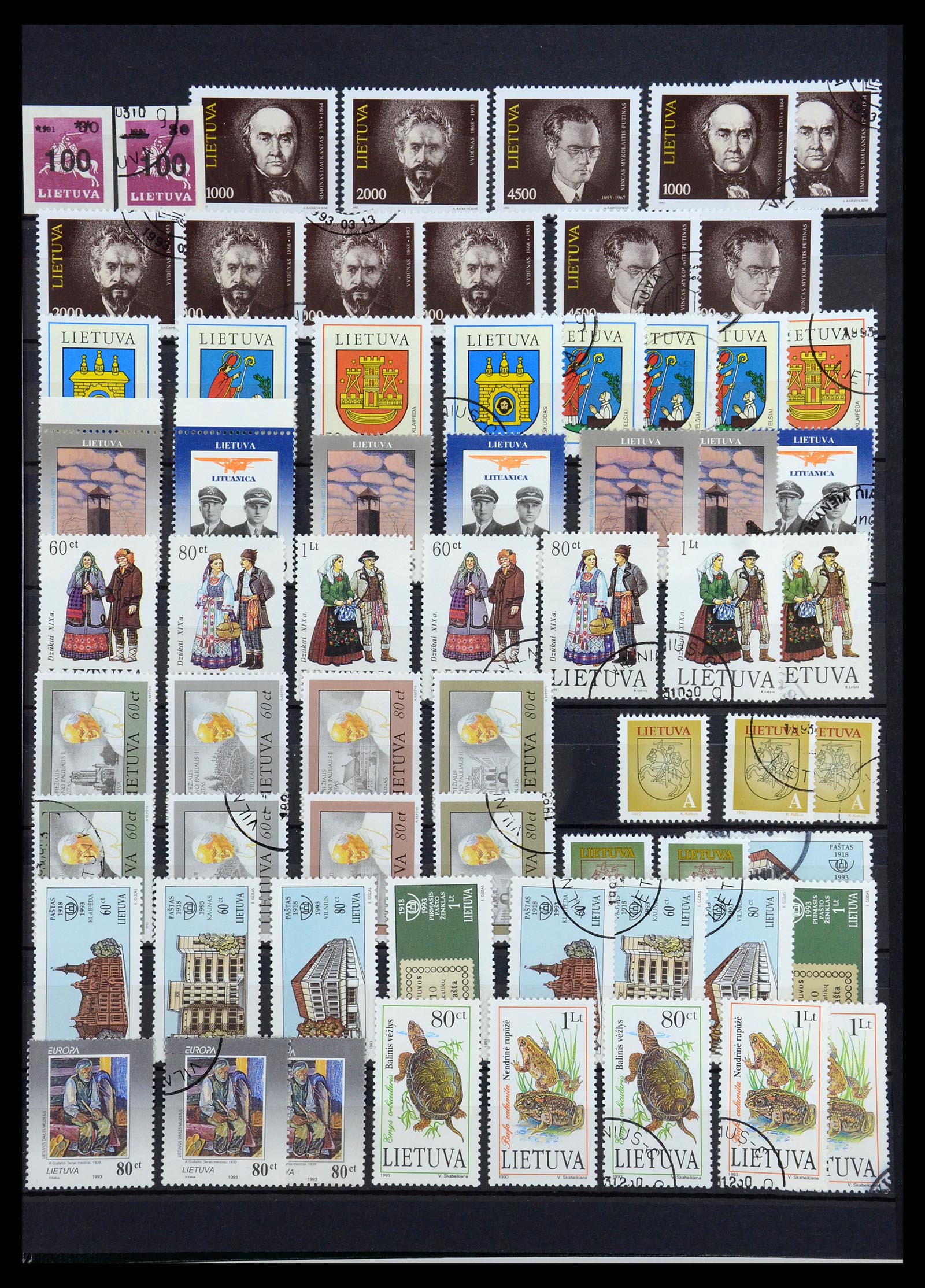 35348 072 - Postzegelverzameling 35348 Baltische Staten 1918-2019!