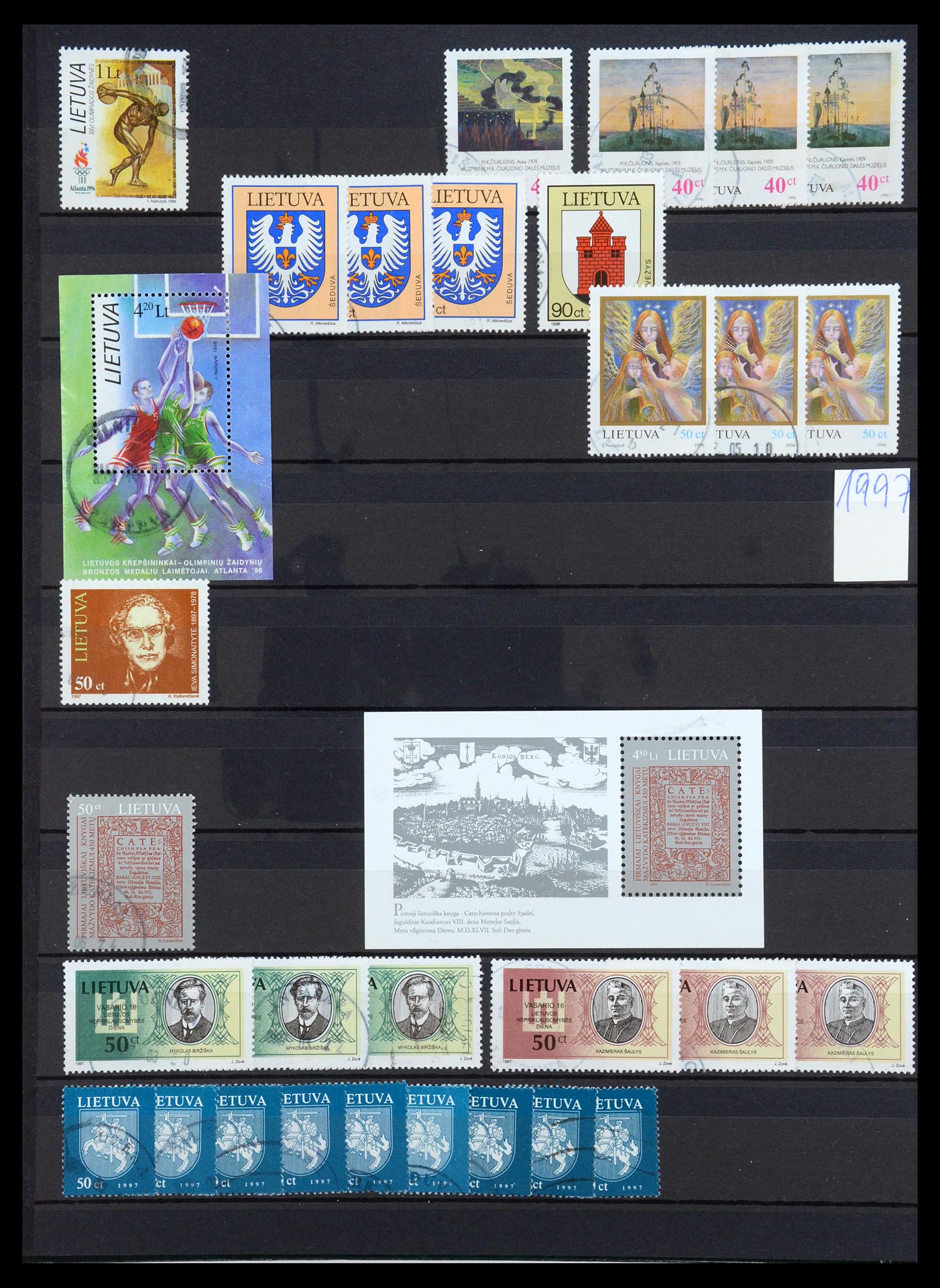 35348 075 - Postzegelverzameling 35348 Baltische Staten 1918-2019!