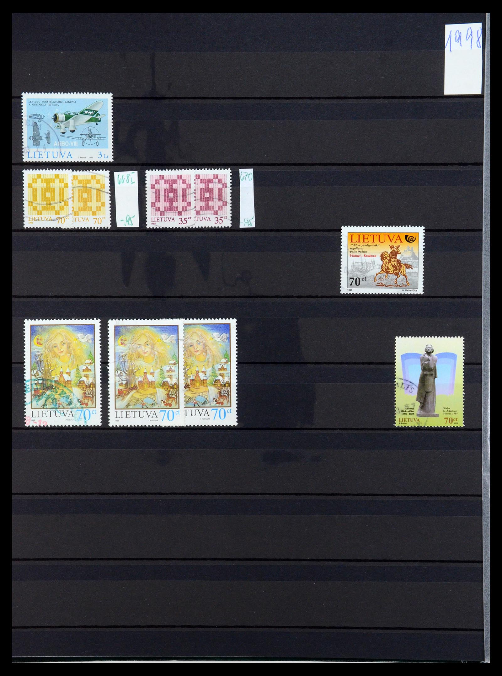 35348 077 - Postzegelverzameling 35348 Baltische Staten 1918-2019!
