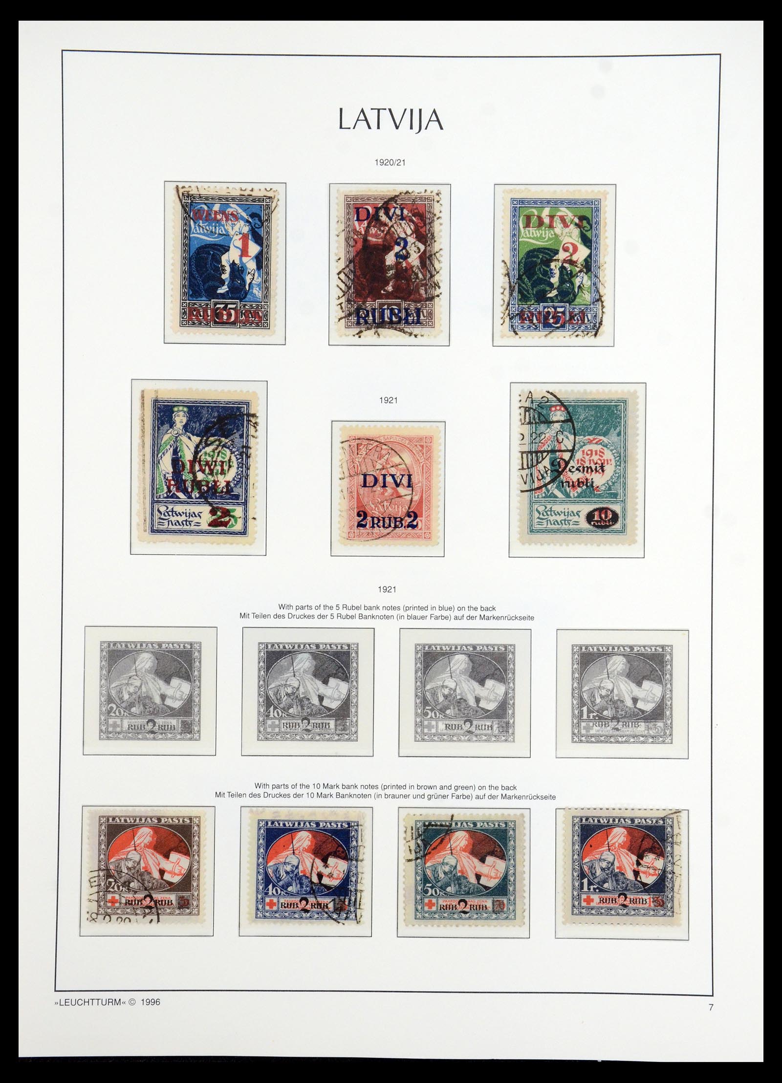 35349 008 - Postzegelverzameling 35349 Baltische Staten 1918-1940.