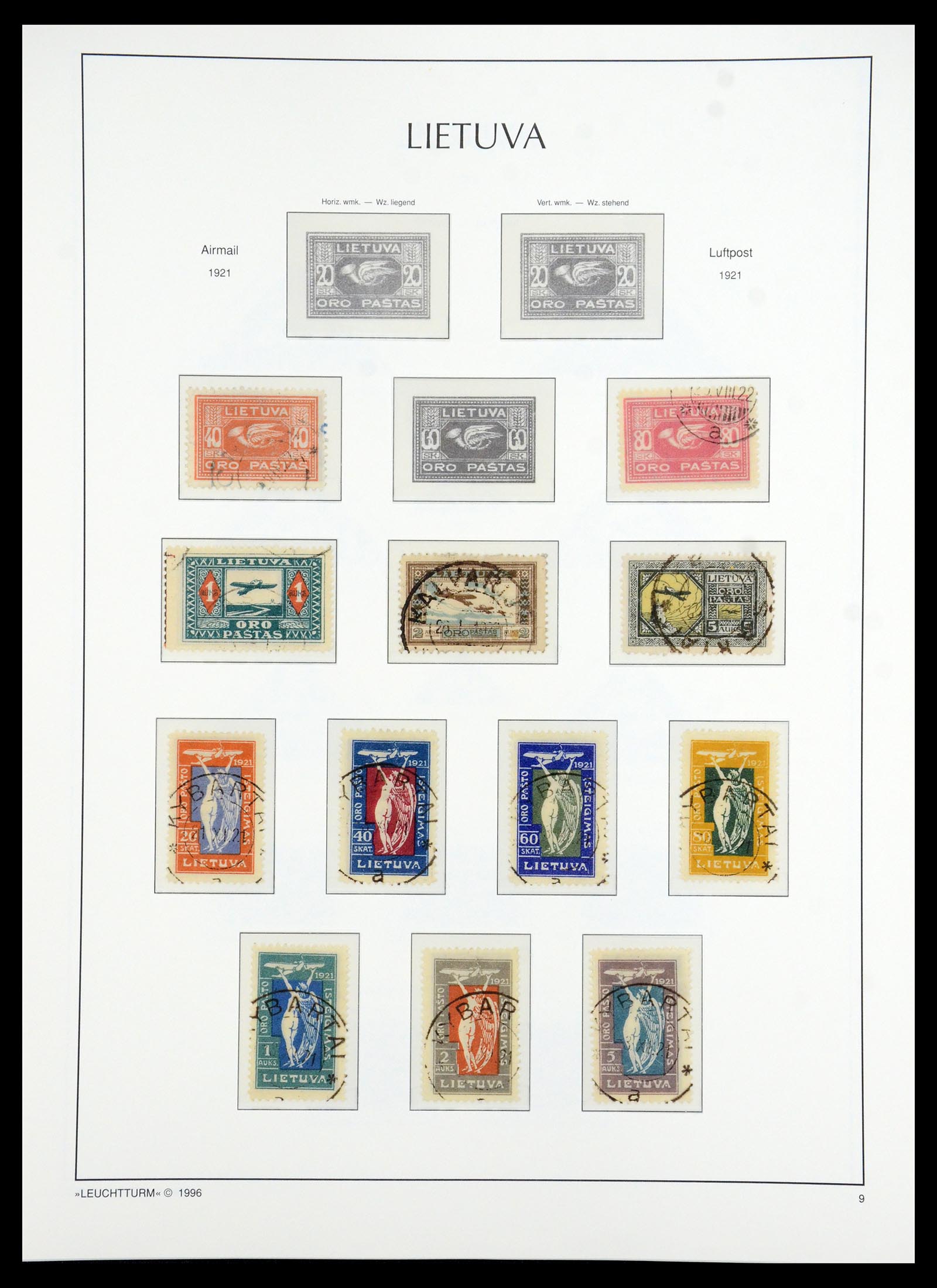 35349 042 - Postzegelverzameling 35349 Baltische Staten 1918-1940.