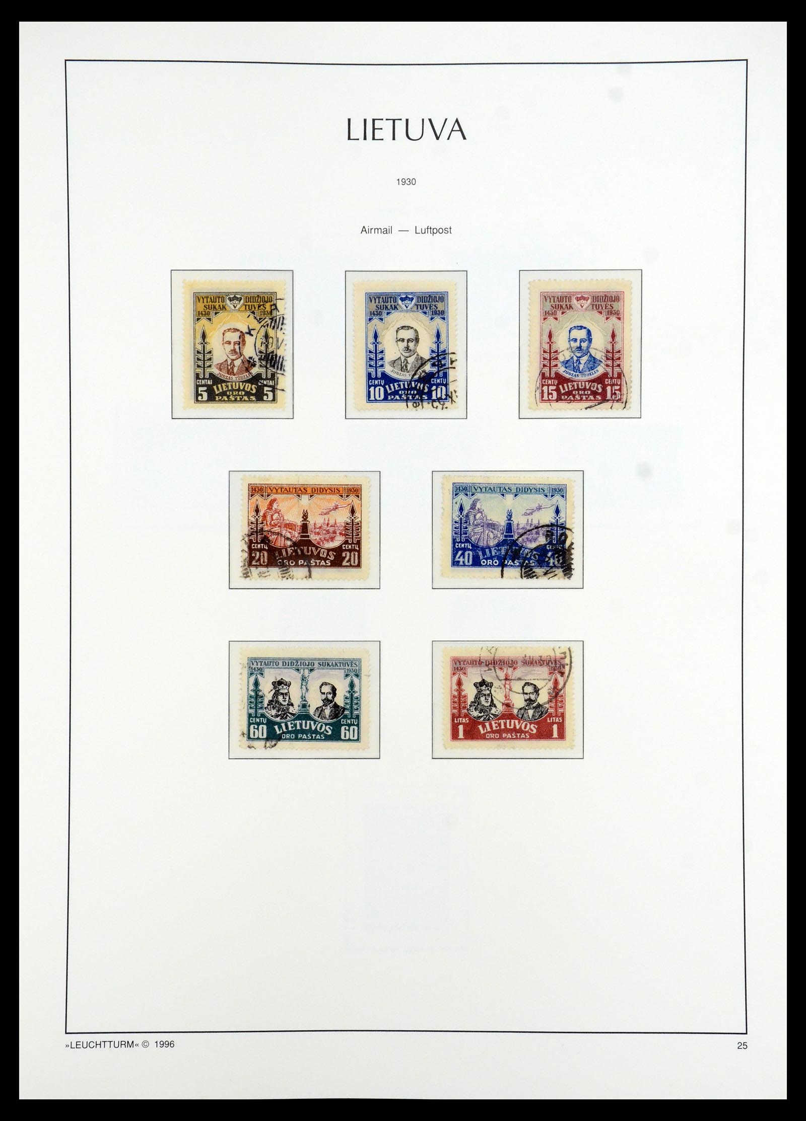 35349 056 - Postzegelverzameling 35349 Baltische Staten 1918-1940.