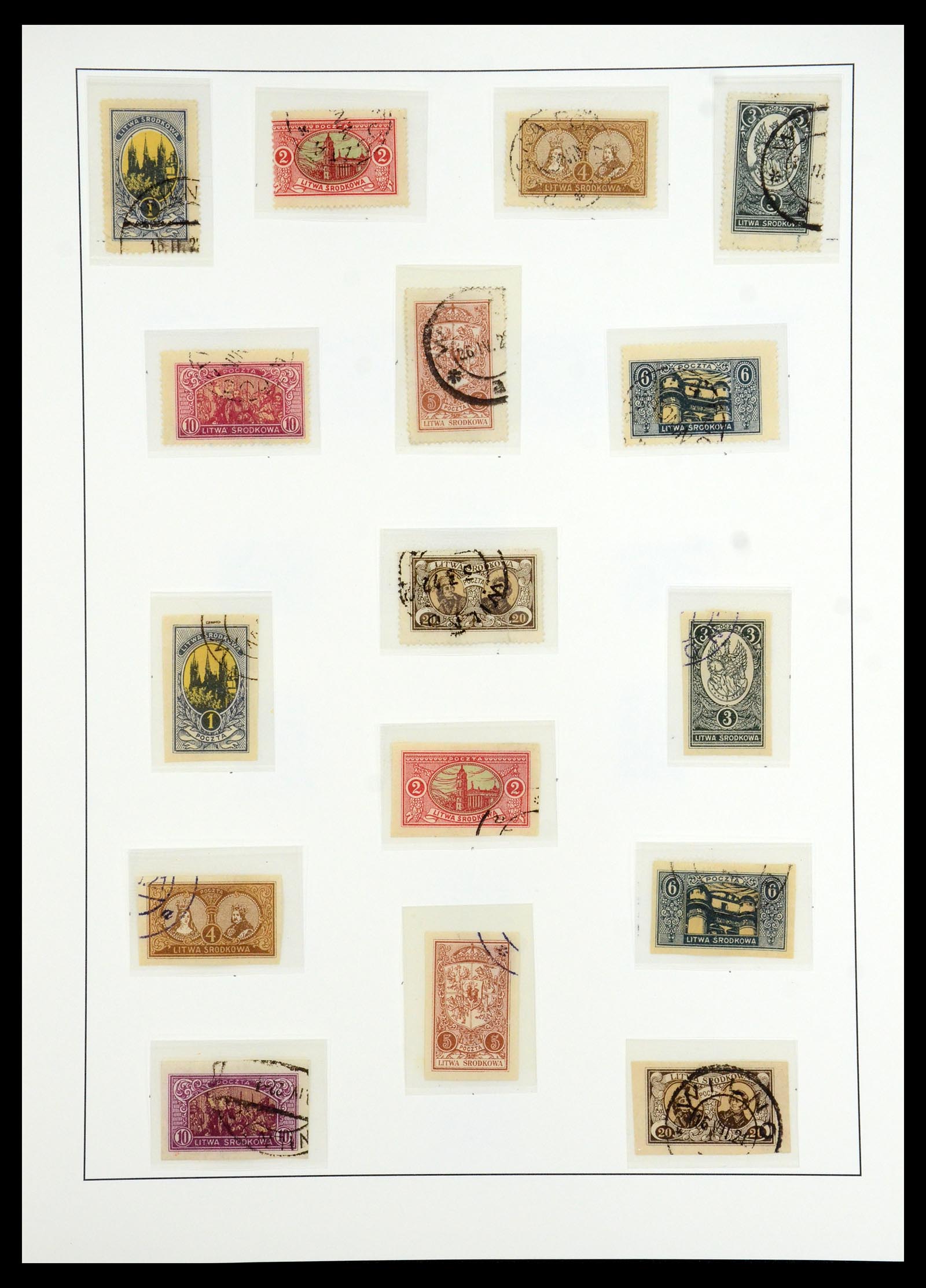 35349 086 - Stamp Collection 35349 Baltic States 1918-1940.