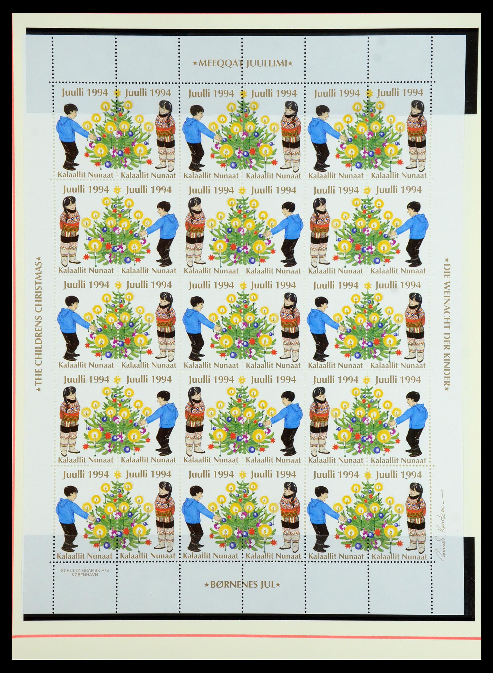 35351 036 - Postzegelverzameling 35351 Groenland 1911-1990.