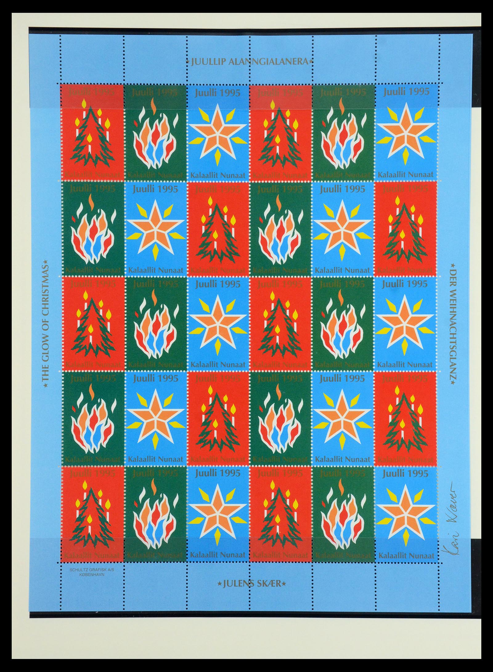 35351 037 - Postzegelverzameling 35351 Groenland 1911-1990.