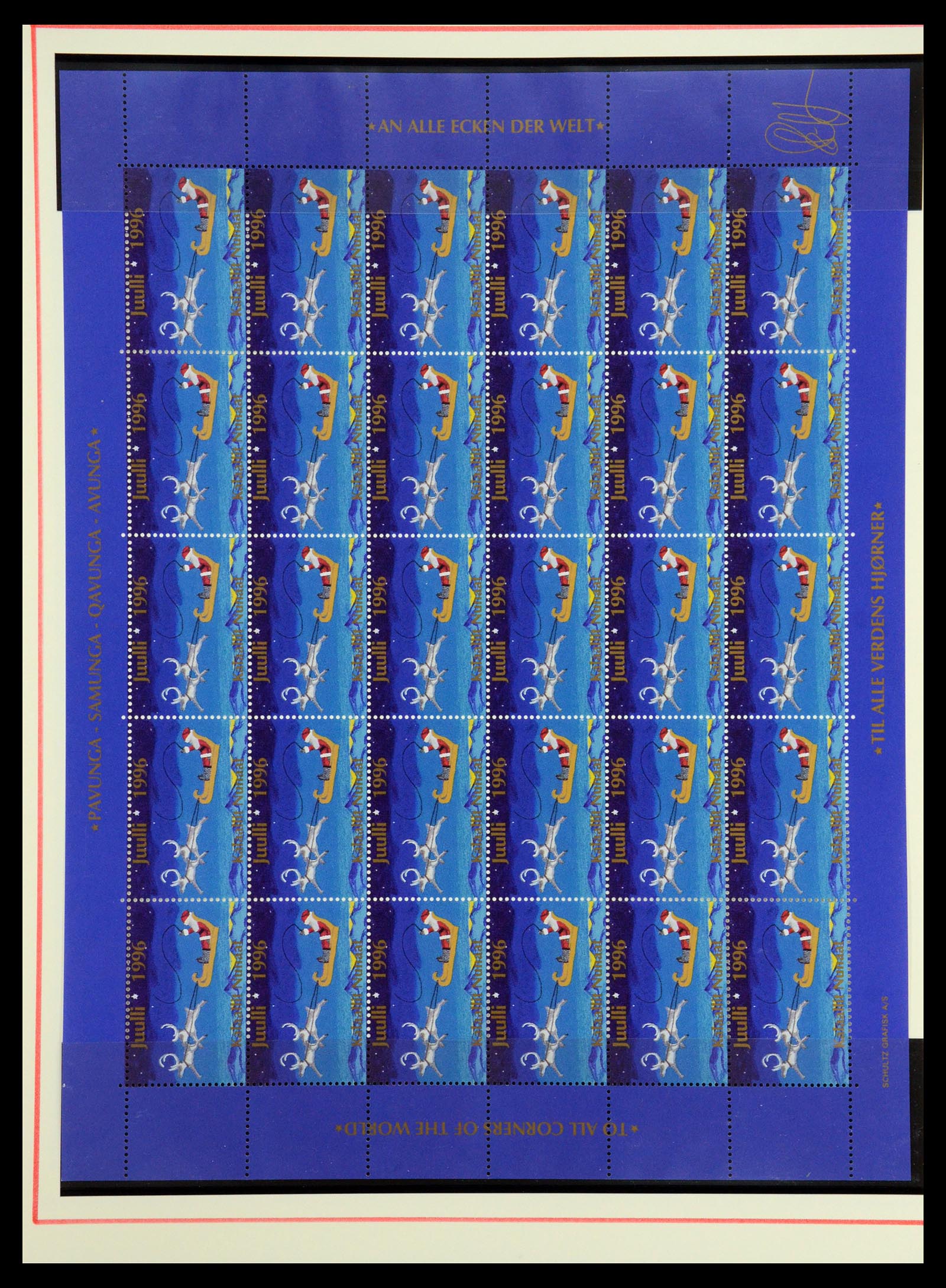 35351 038 - Postzegelverzameling 35351 Groenland 1911-1990.