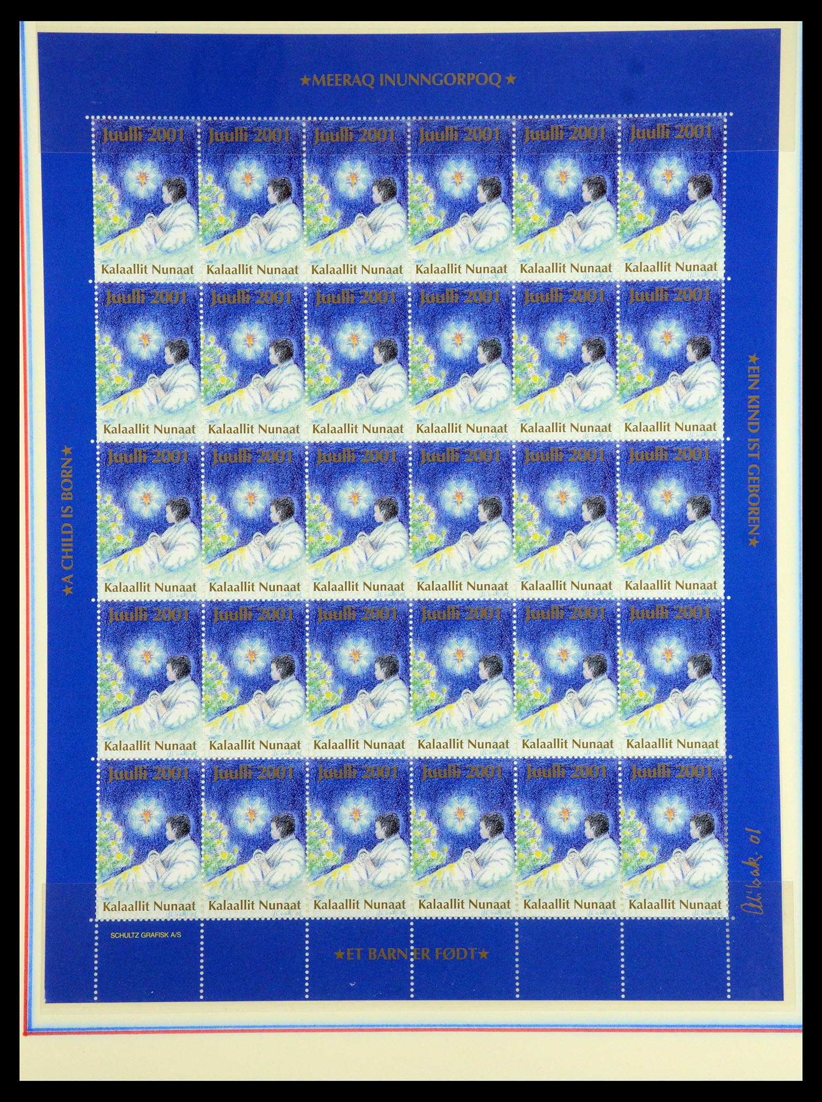 35351 043 - Postzegelverzameling 35351 Groenland 1911-1990.
