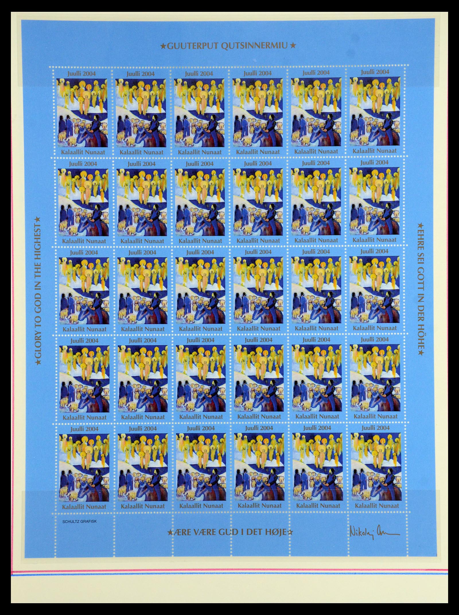 35351 046 - Postzegelverzameling 35351 Groenland 1911-1990.