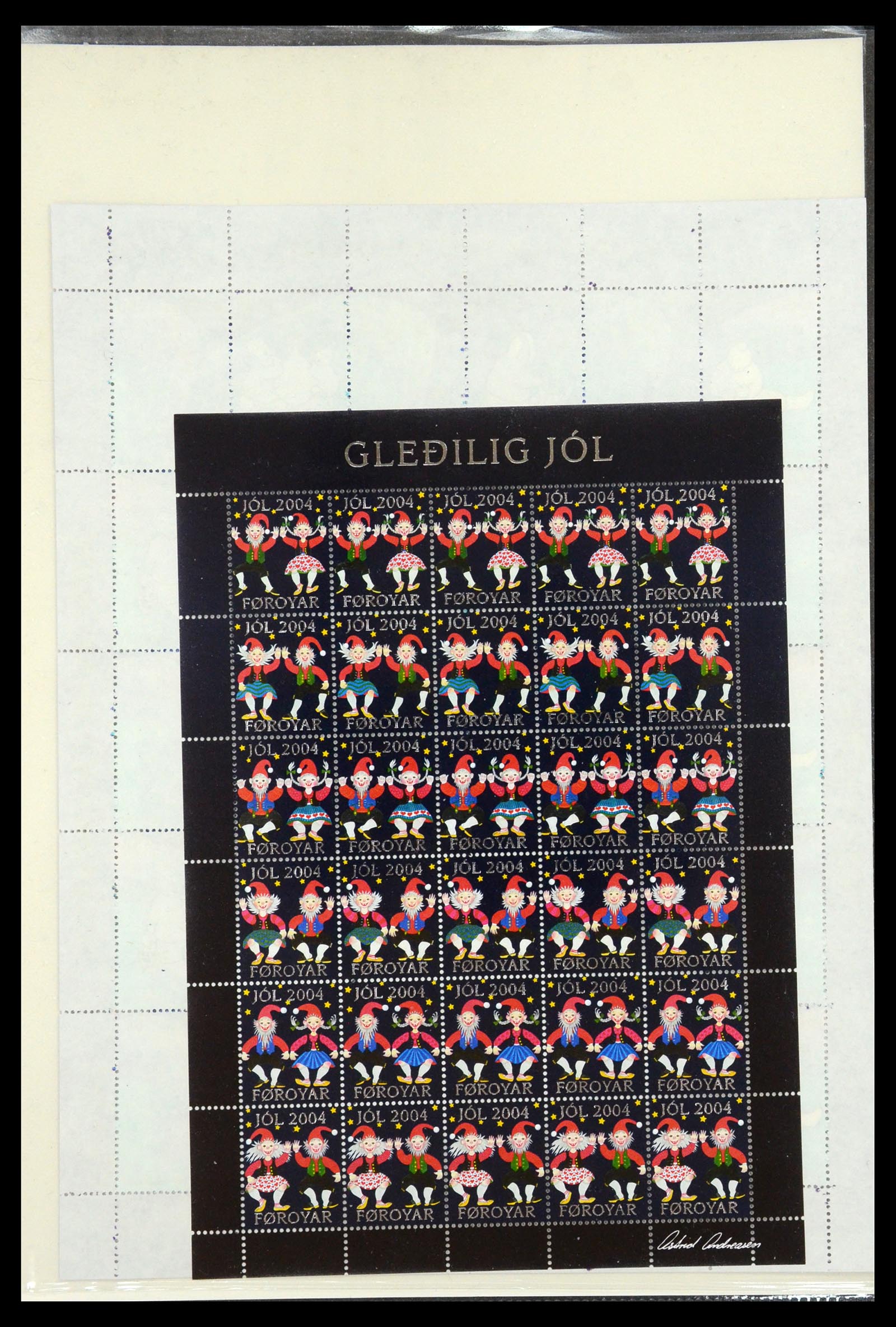 35351 054 - Postzegelverzameling 35351 Groenland 1911-1990.