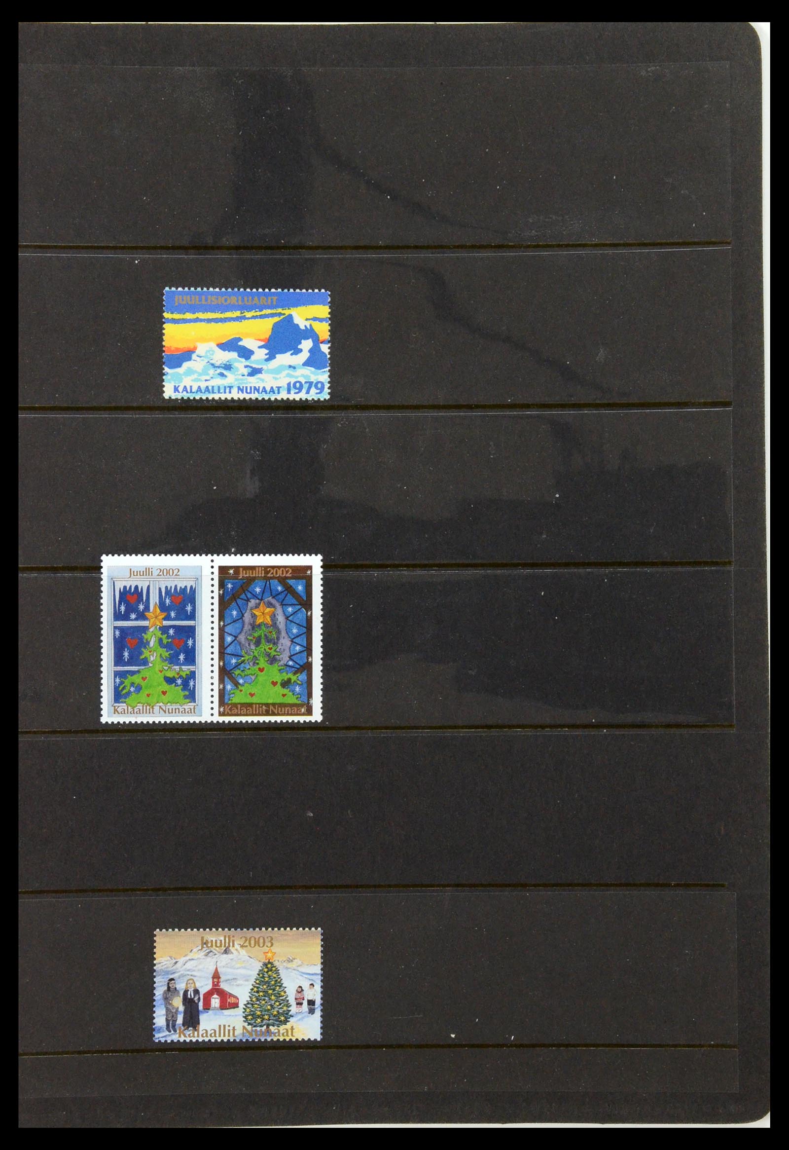 35351 056 - Postzegelverzameling 35351 Groenland 1911-1990.